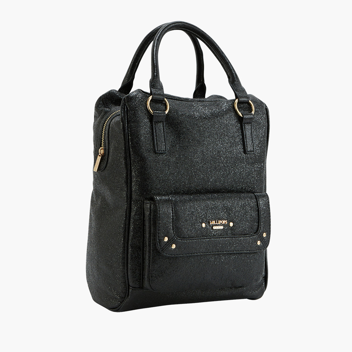 Grand sac à dos noir Pasqua