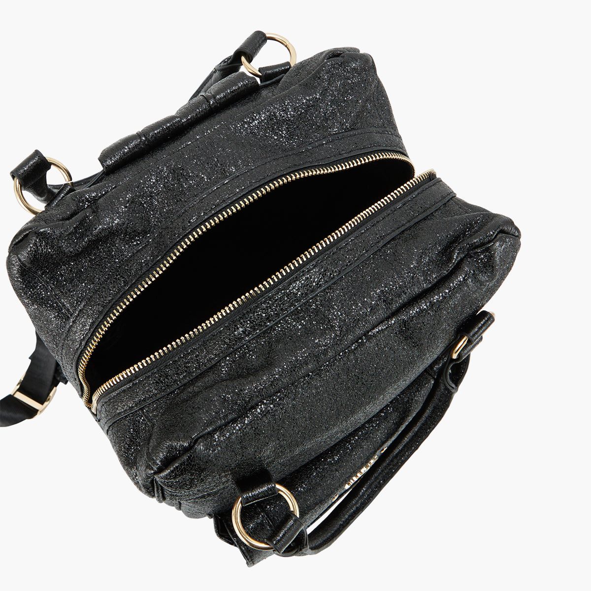 Grand sac à dos noir Pasqua