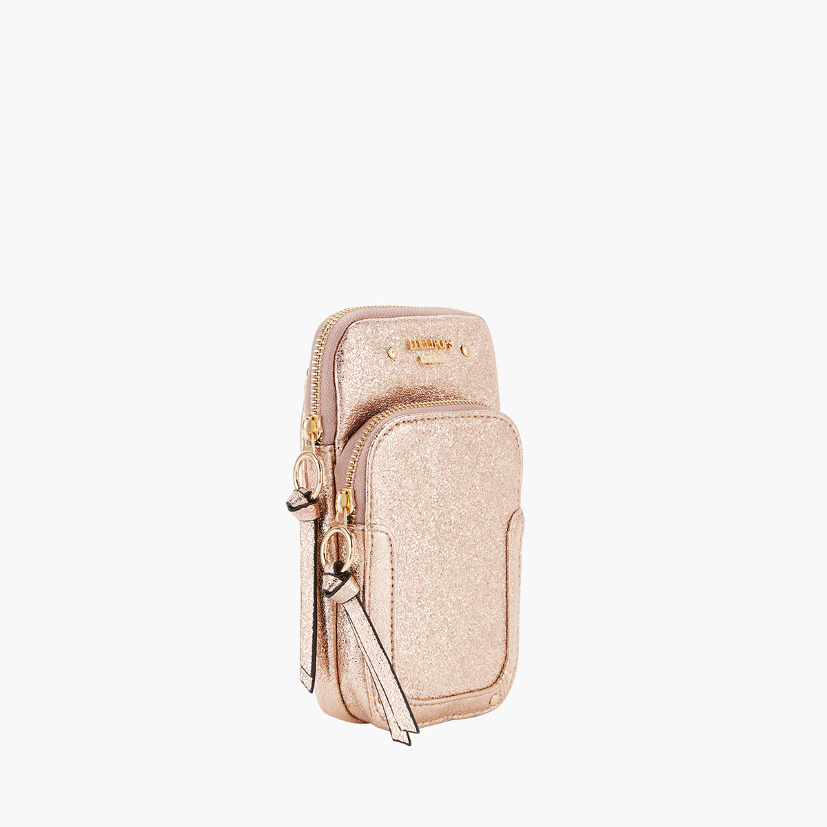 Pochette de téléphone dorée Pasqua