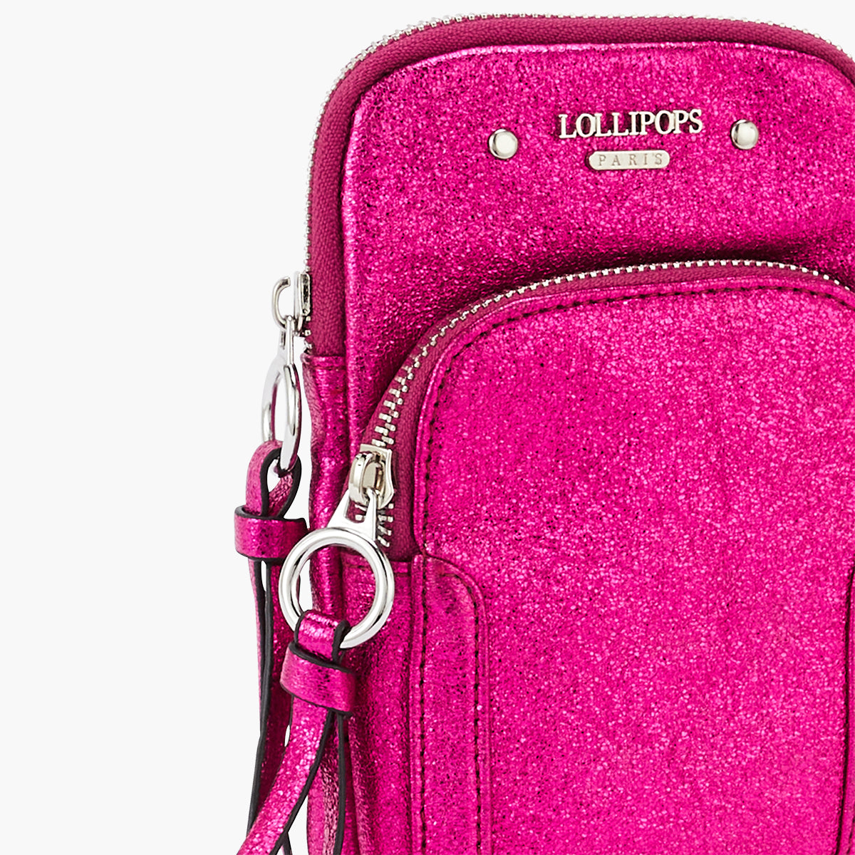 Pochette de téléphone fuchsia Pasqua