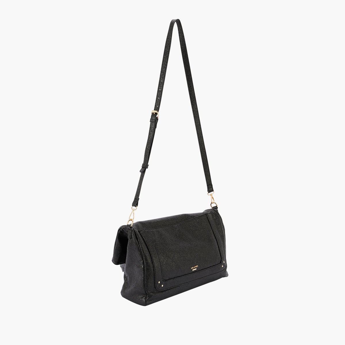 Grand sac shopper noir Pasqua