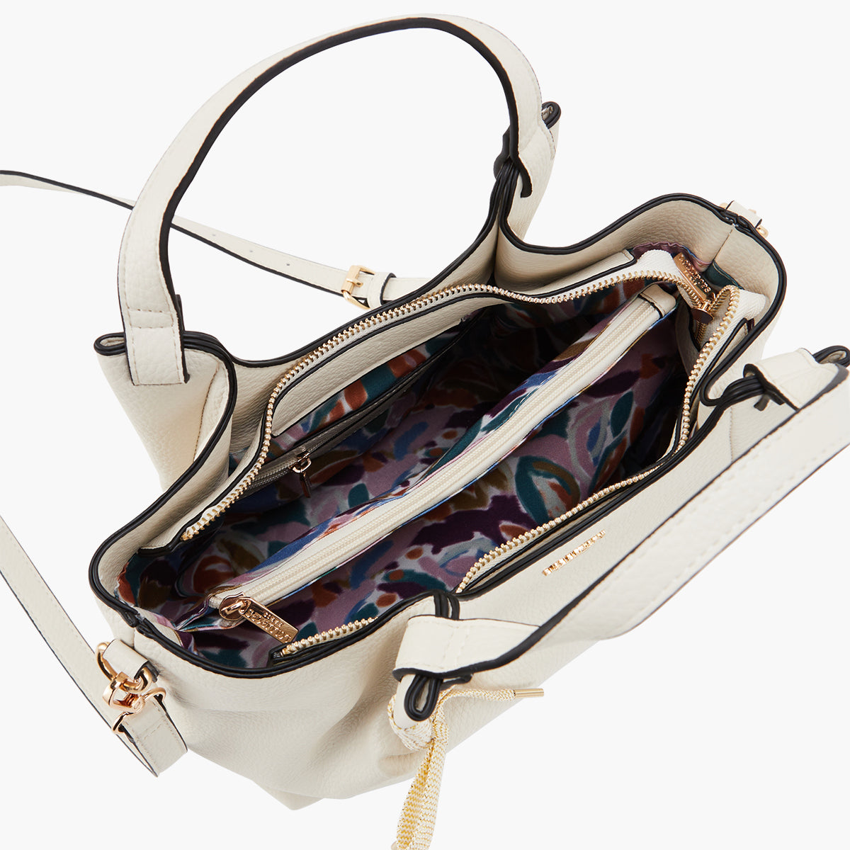 Sac shopper blanc Pegguy