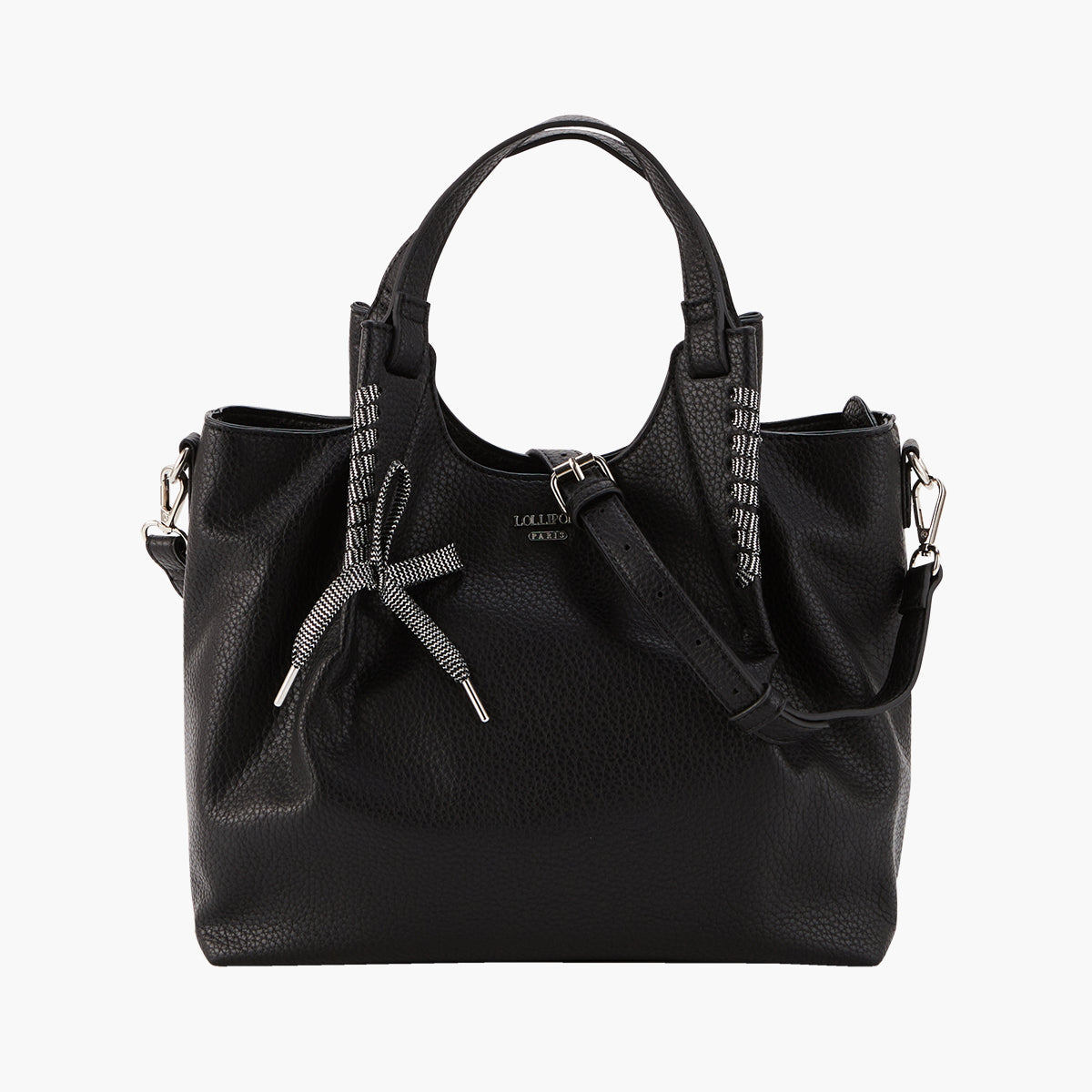 Sac shopper noir Pegguy
