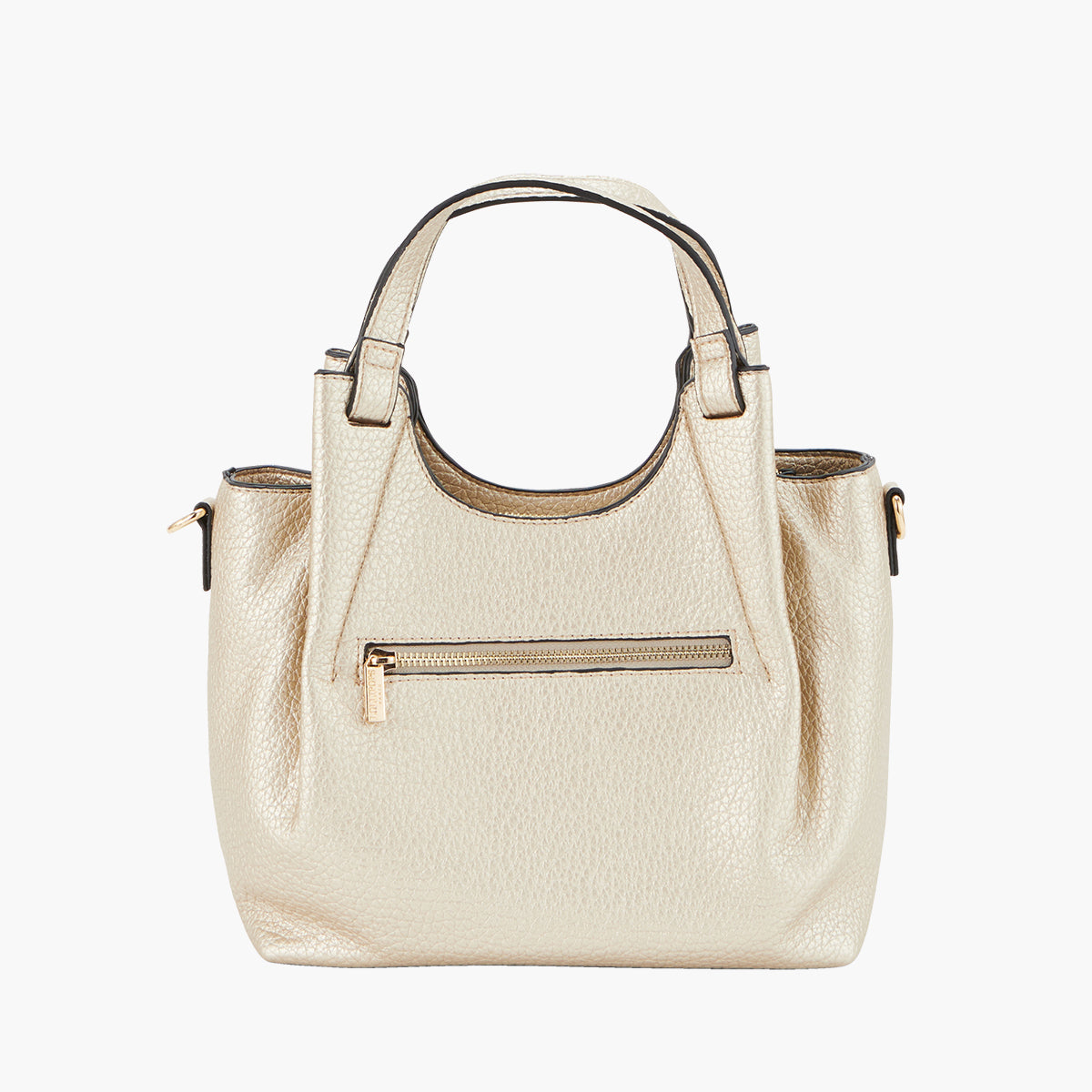 Petit sac shopper dore Pegguy