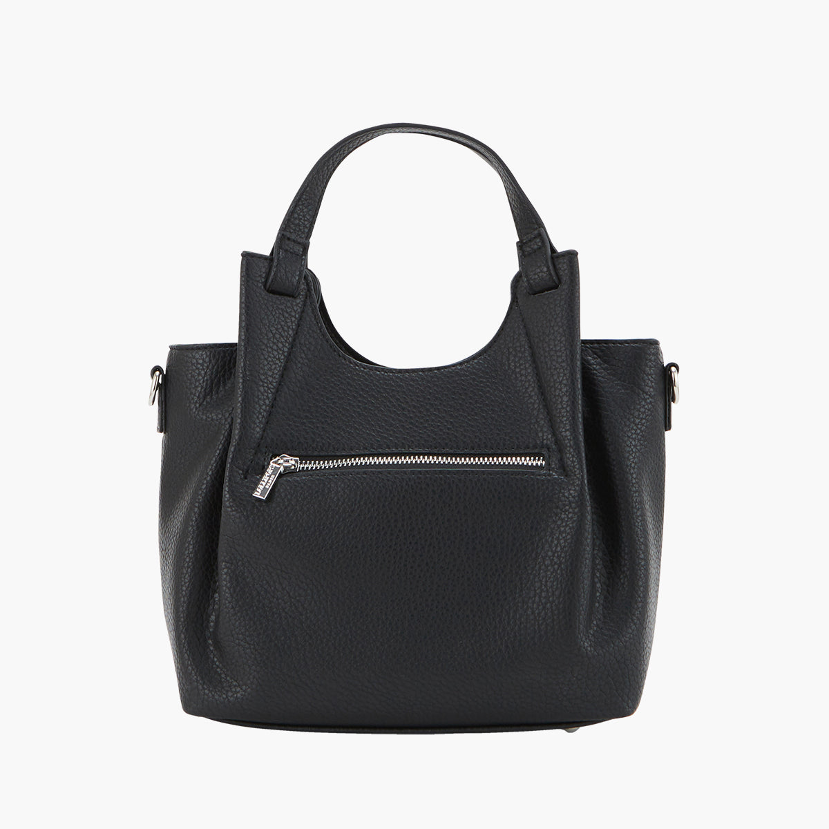 Petit sac shopper noir Pegguy