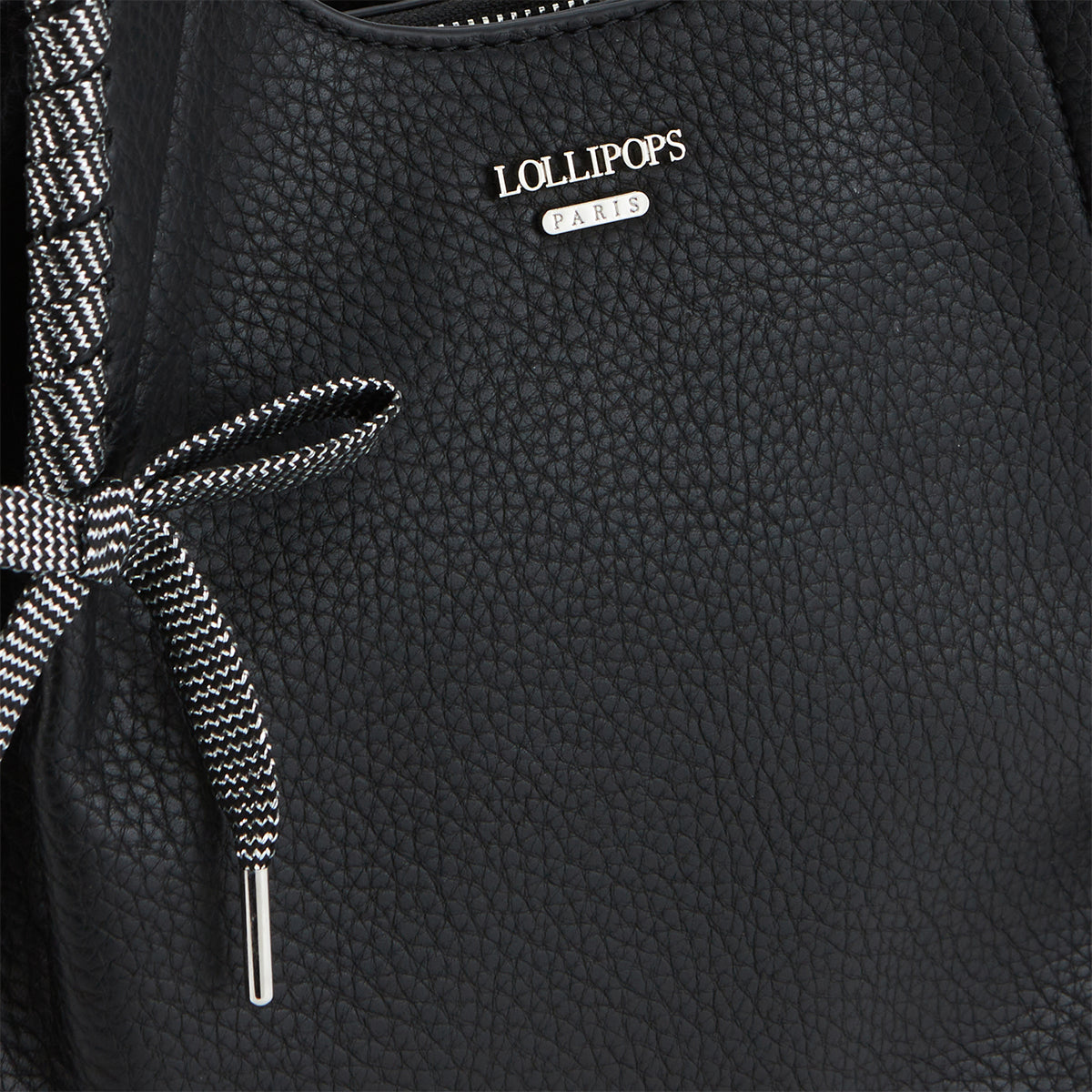 Petit sac shopper noir Pegguy
