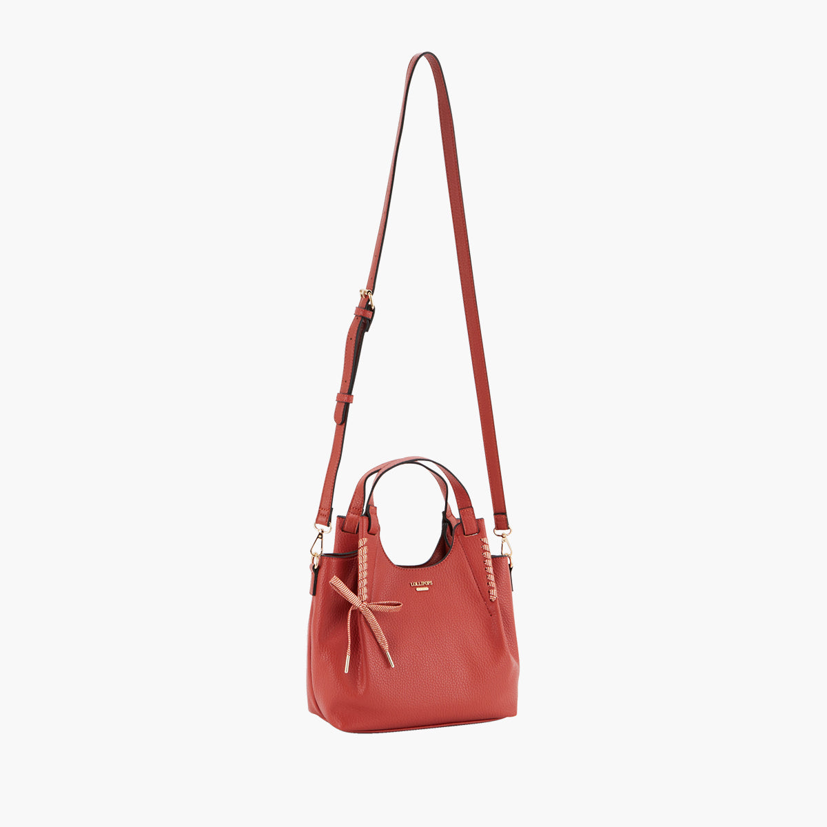 Petit sac shopper brique Pegguy