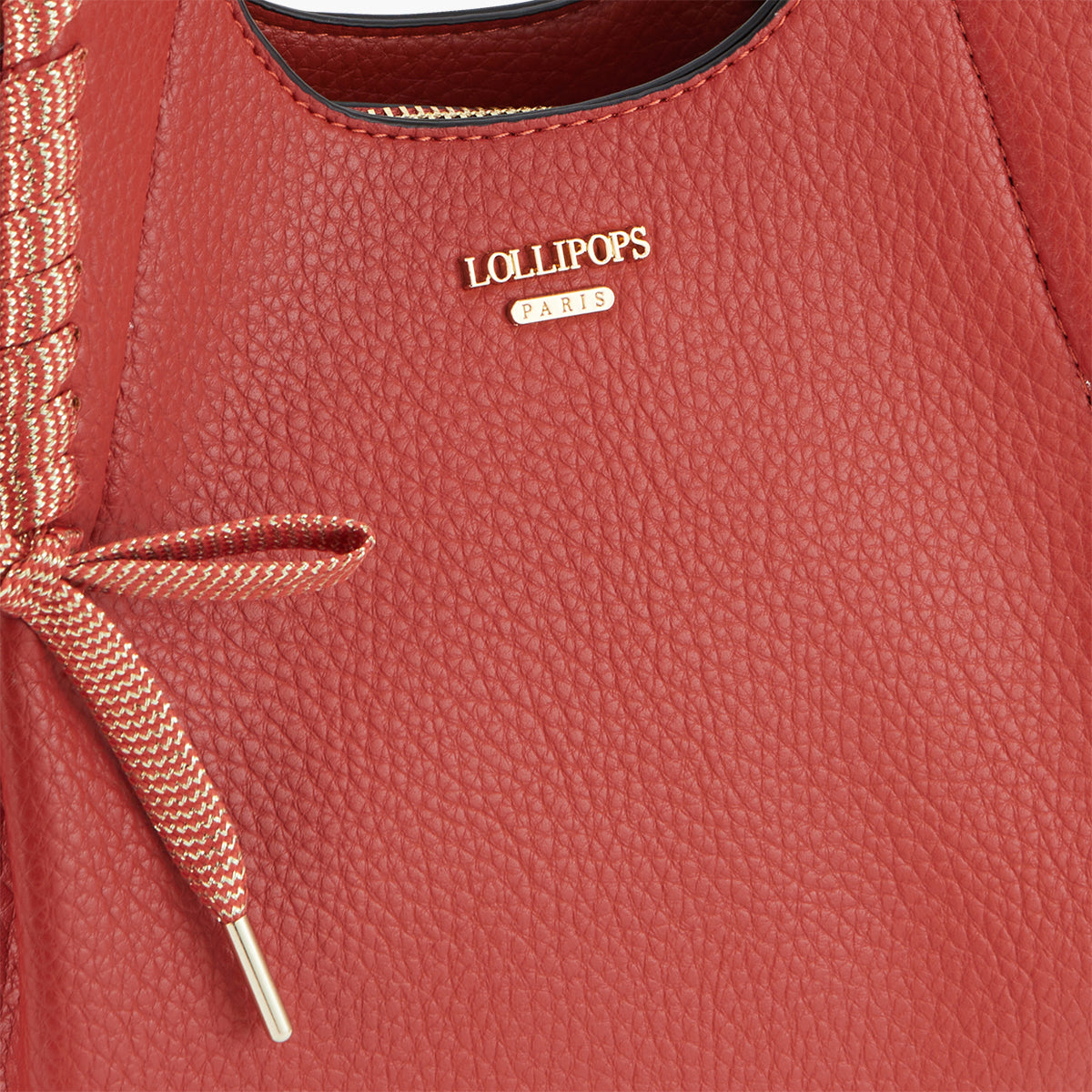 Petit sac shopper brique Pegguy