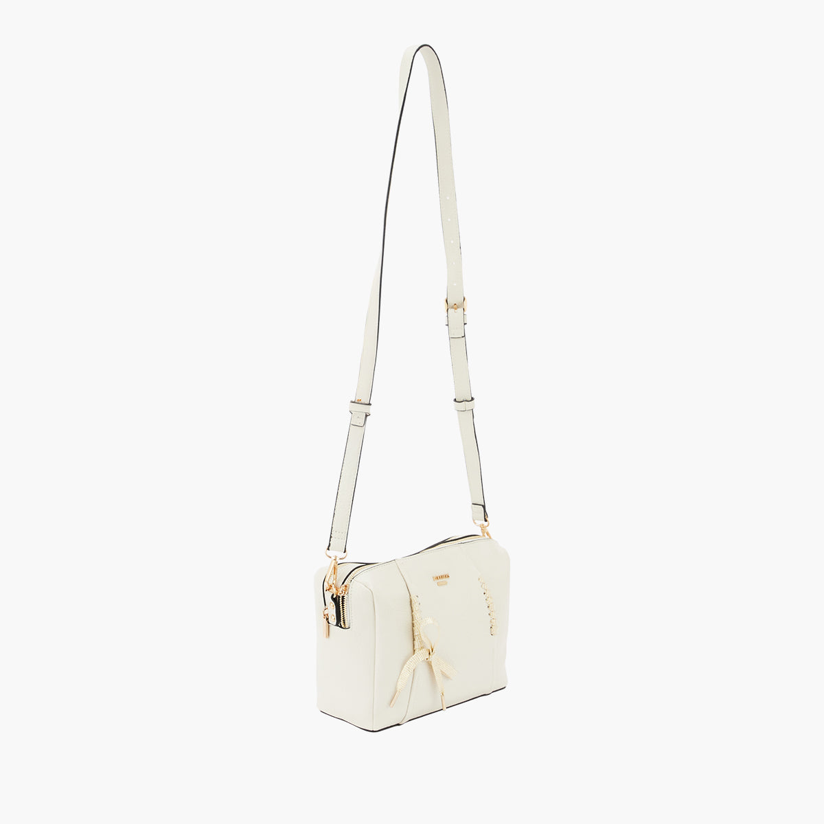 Sac porté épaule blanc Pegguy