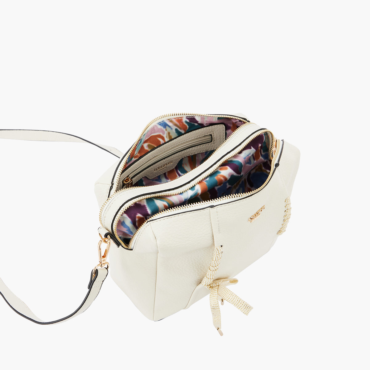 Sac porté épaule blanc Pegguy