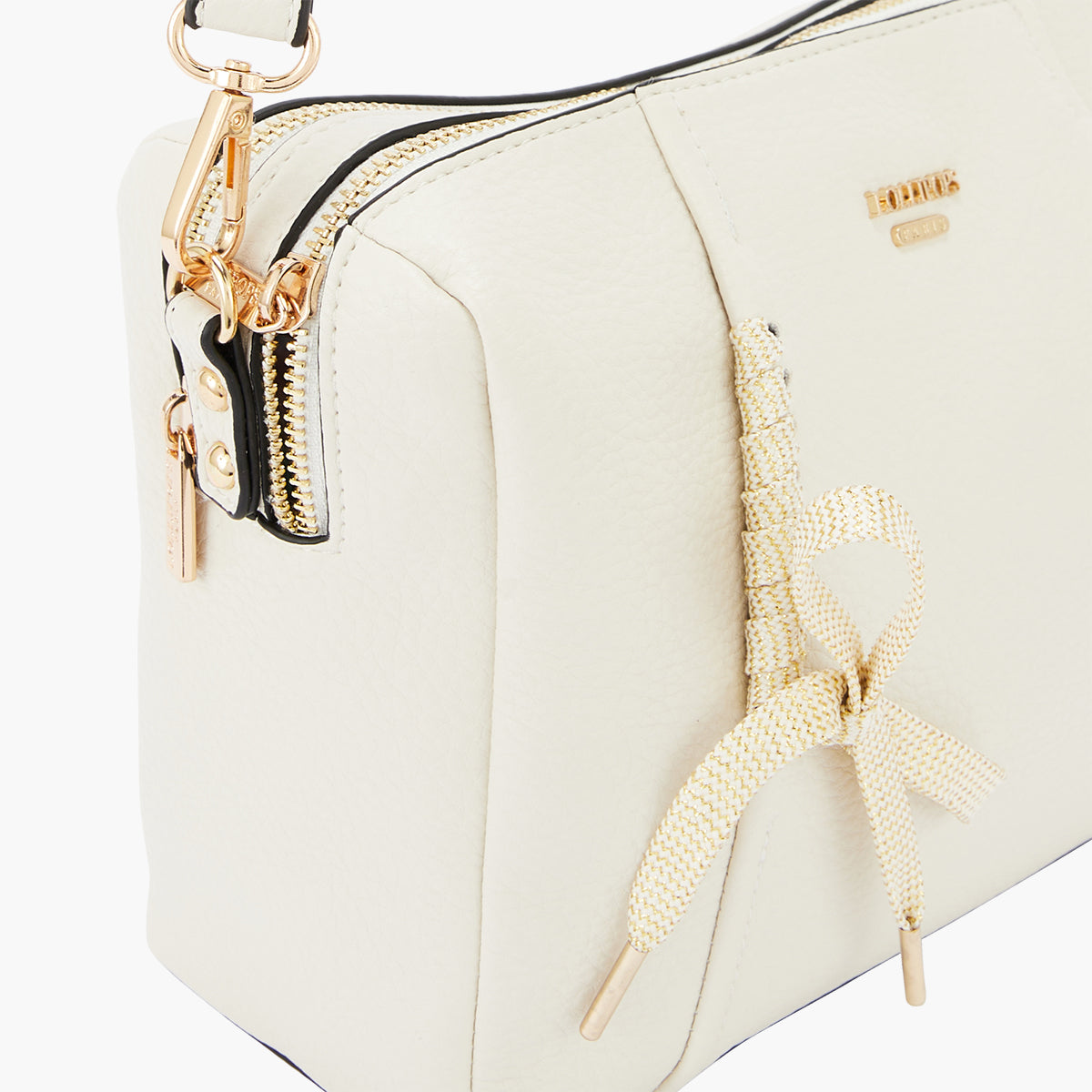 Sac porté épaule blanc Pegguy