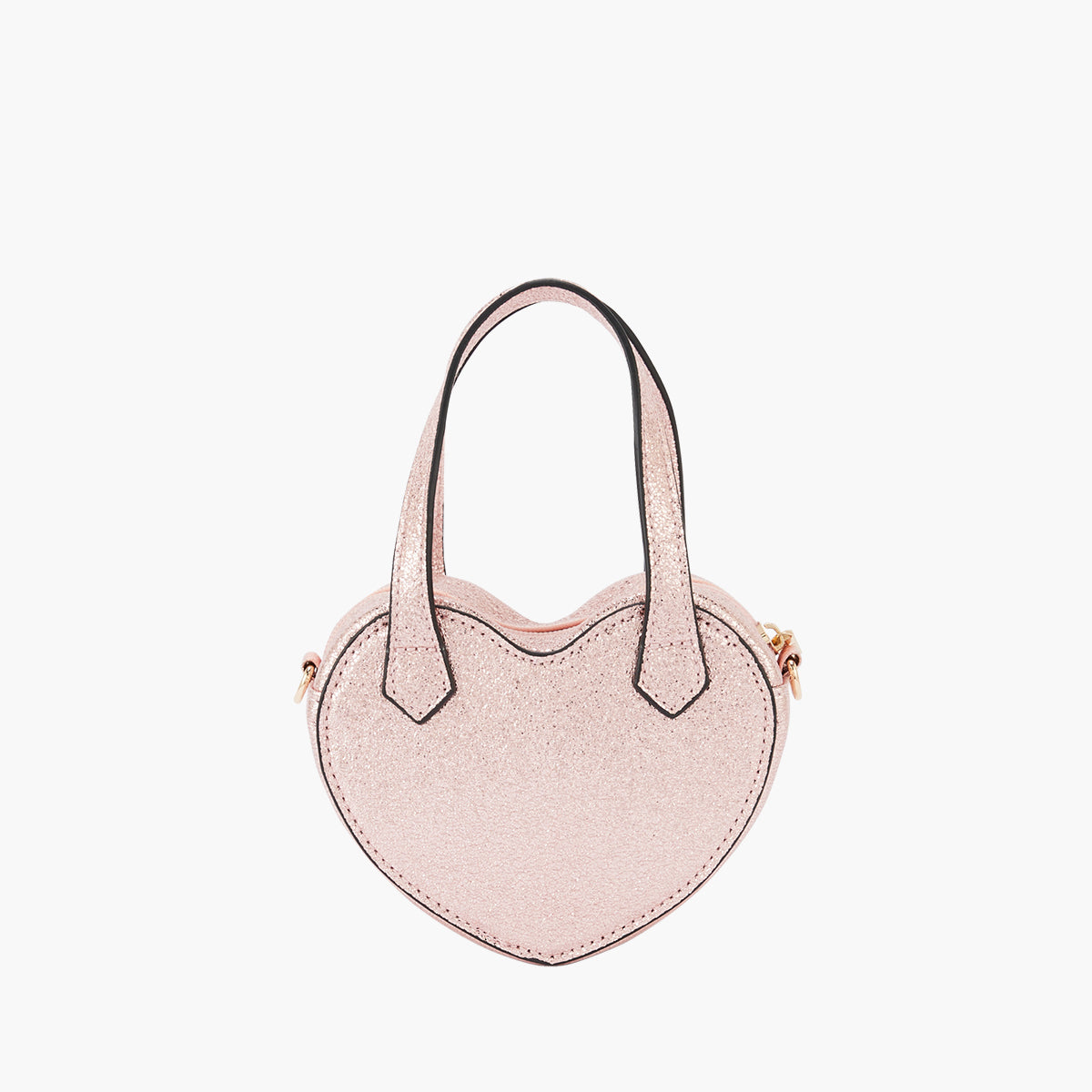 Petit sac porté épaule rose Pasqua