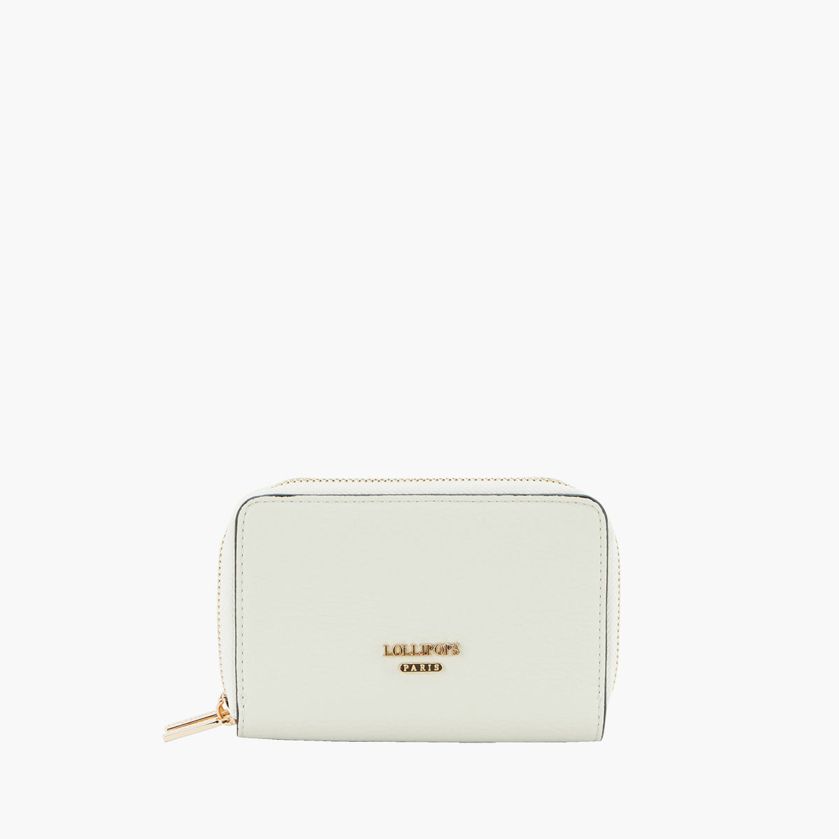 Portefeuille double blanc Pegguy