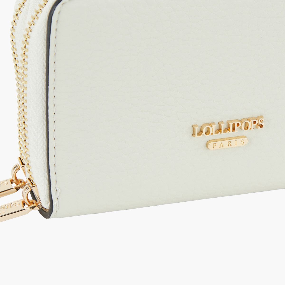 Portefeuille double blanc Pegguy