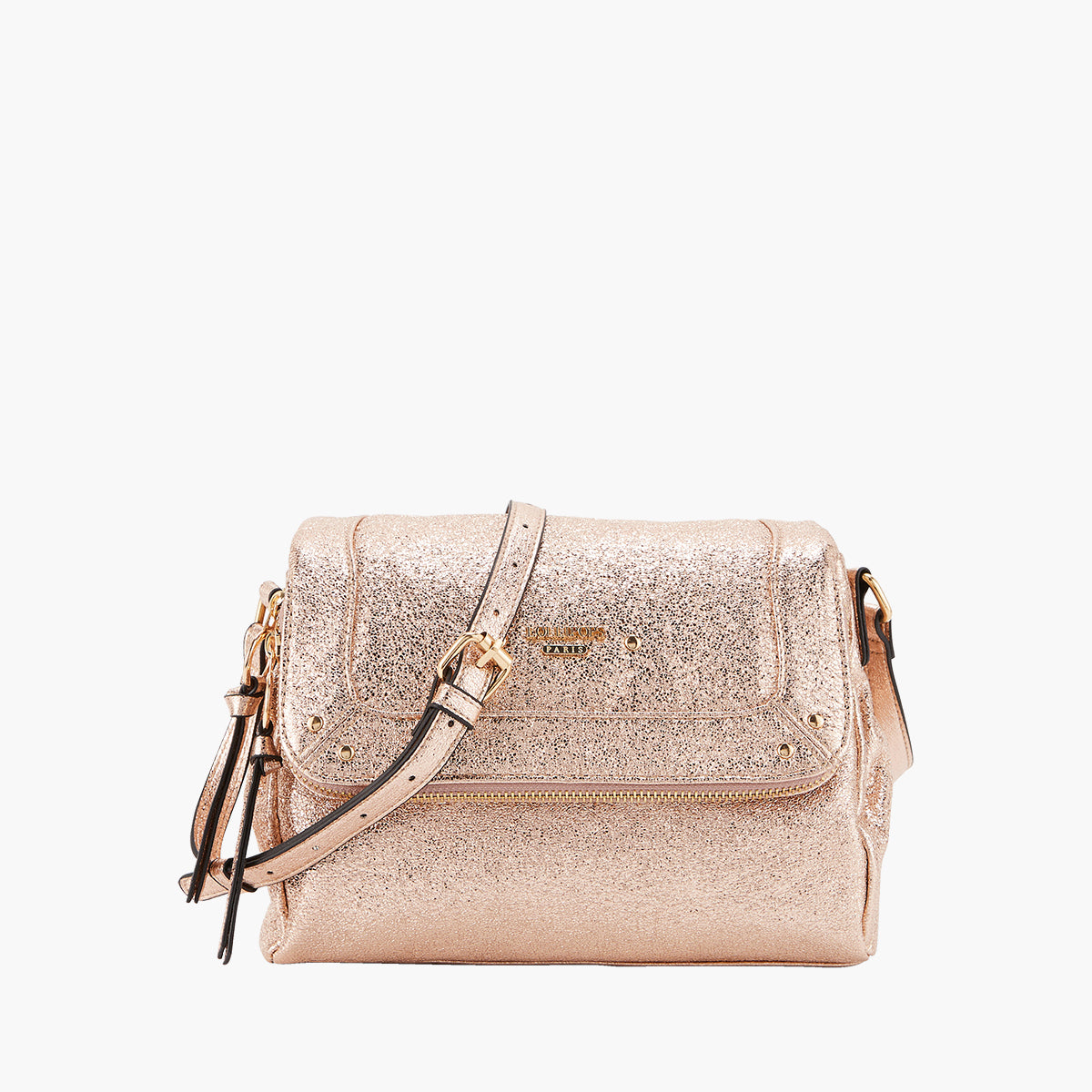 Sac porté épaule doré Pasqua