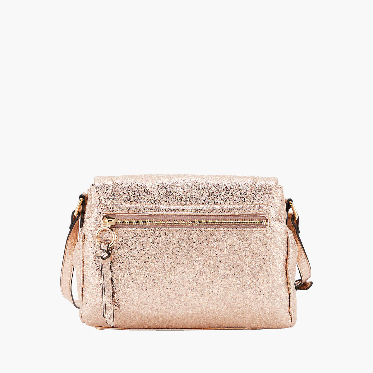 Sac porté épaule doré Pasqua