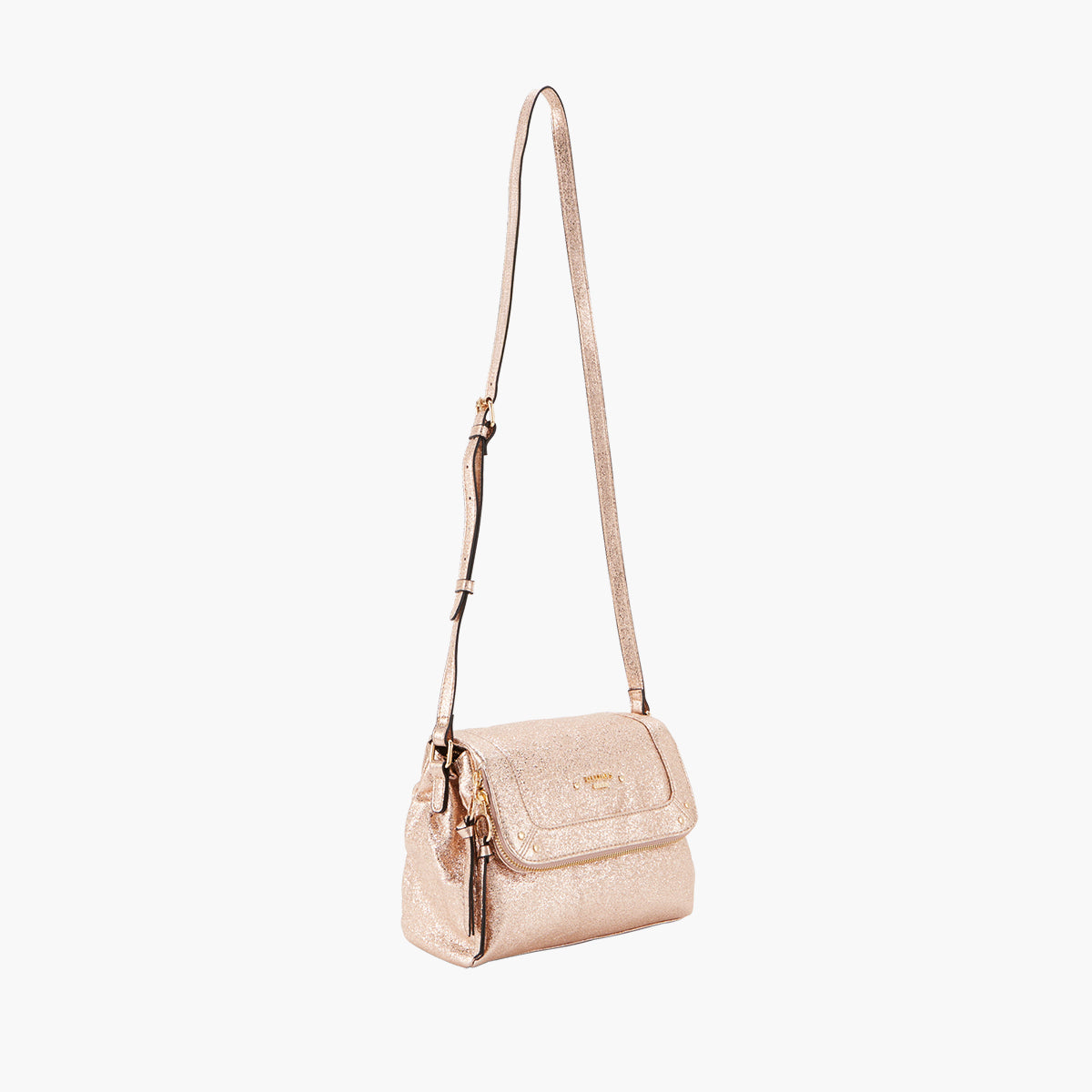 Sac porté épaule doré Pasqua
