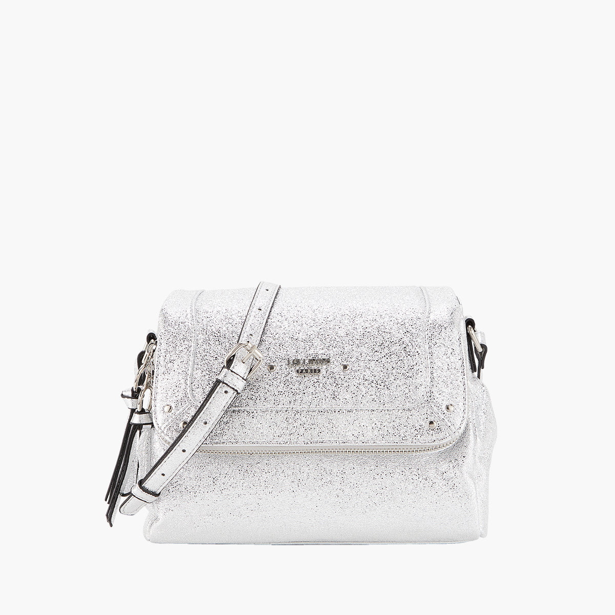 Sac porté épaule argent Pasqua