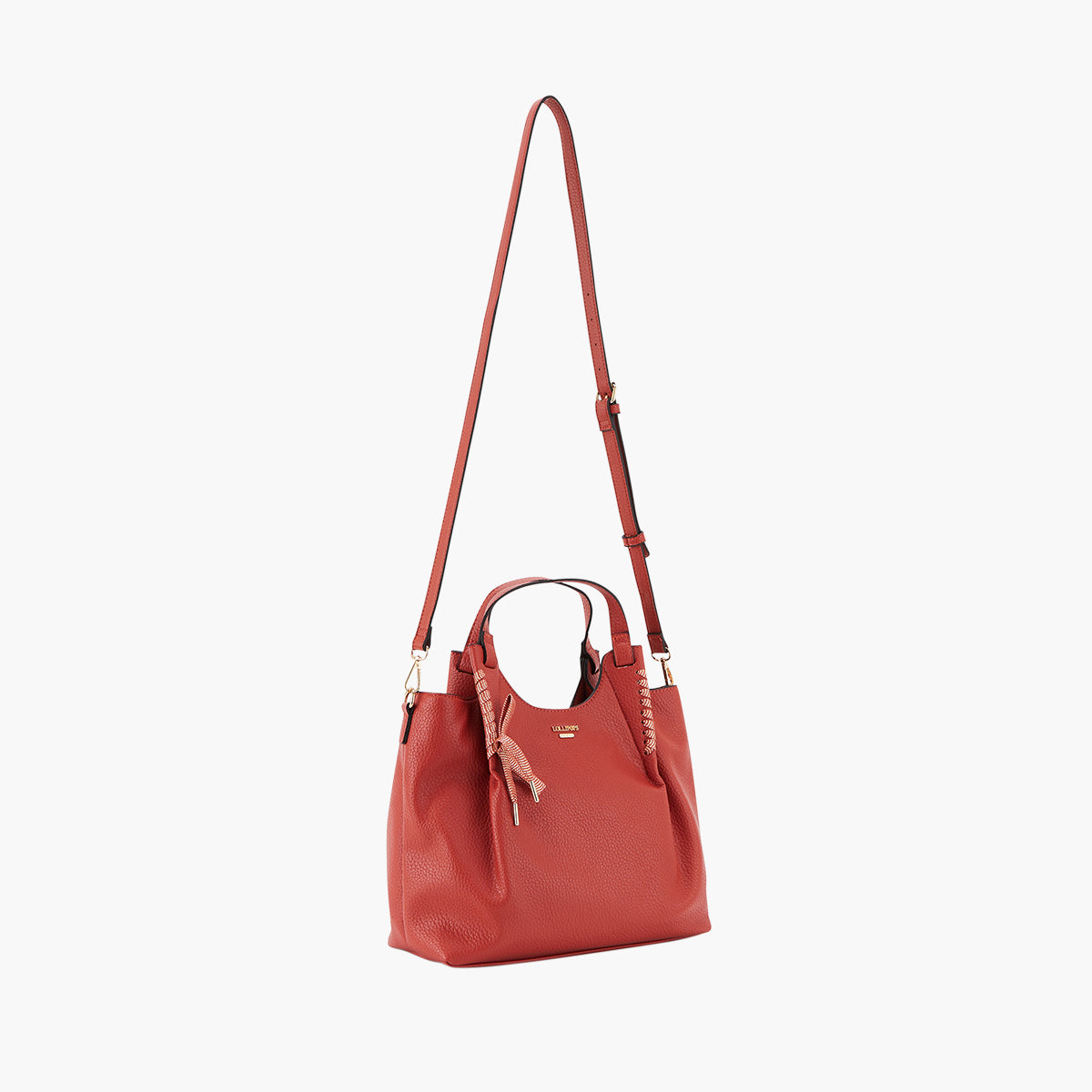 Sac shopper brique Pegguy