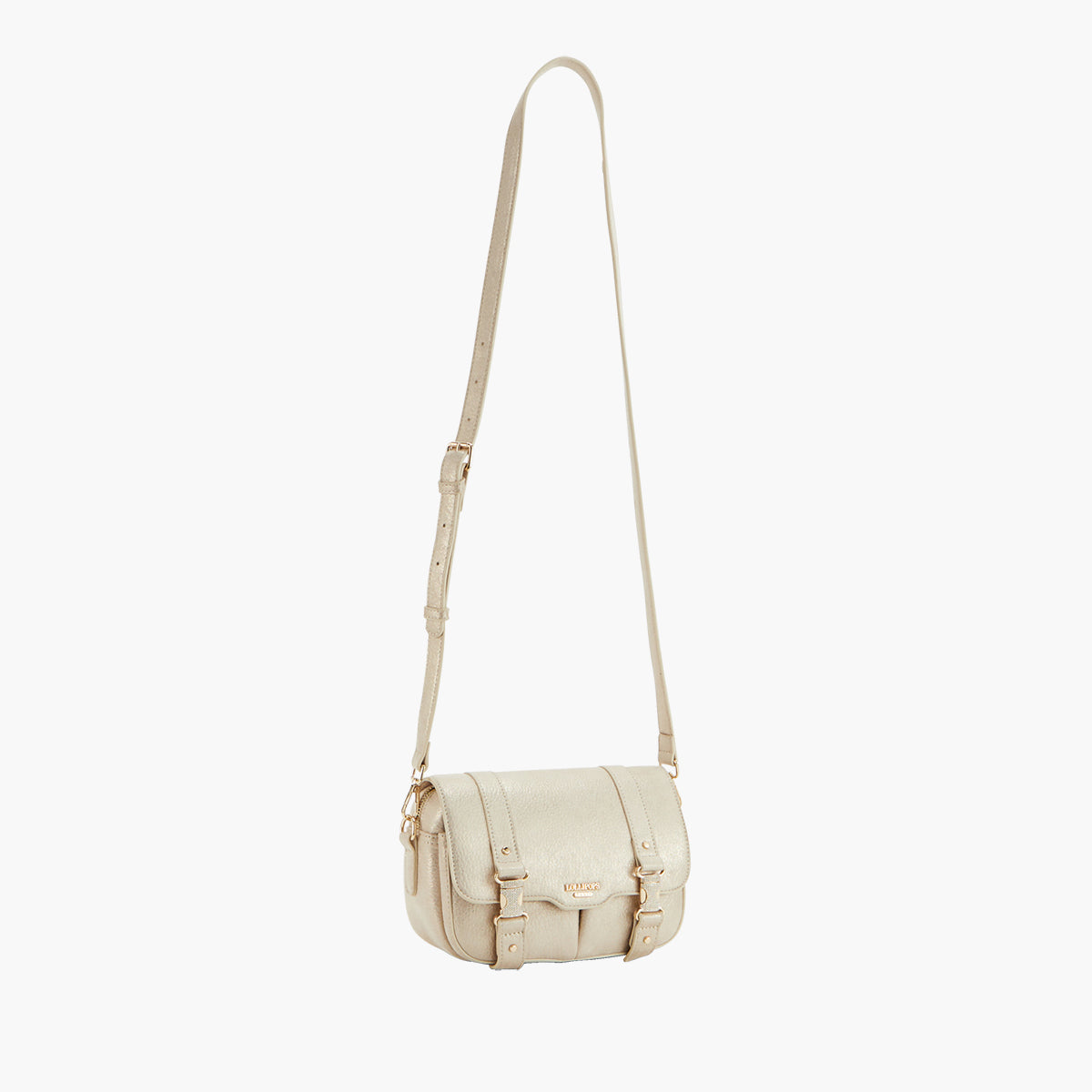 Sac porté épaule beige Paz
