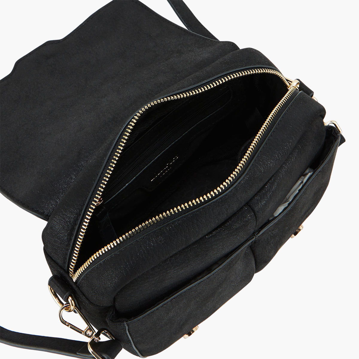 Sac porté épaule noir Paz