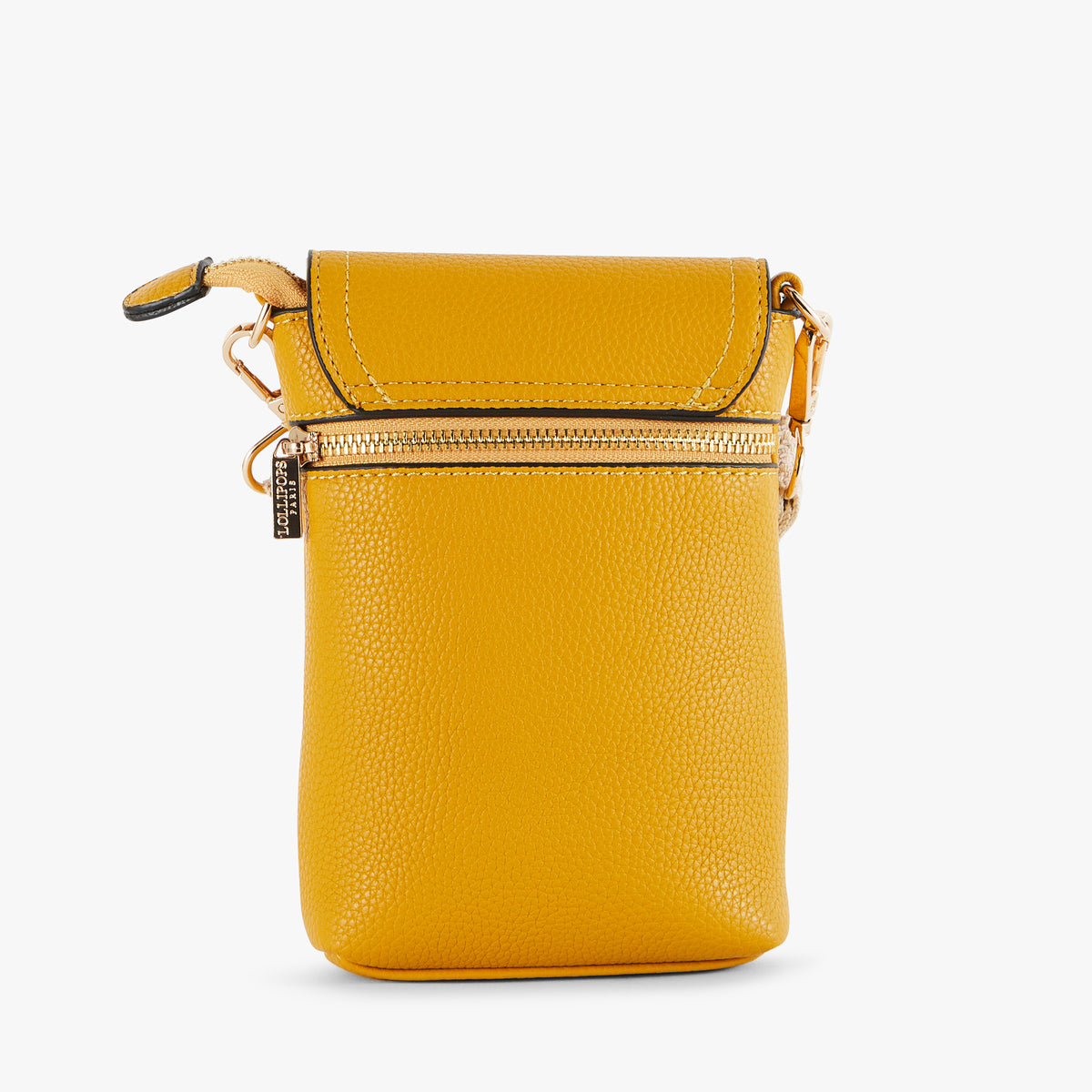 Pochette de téléphone jaune Pema
