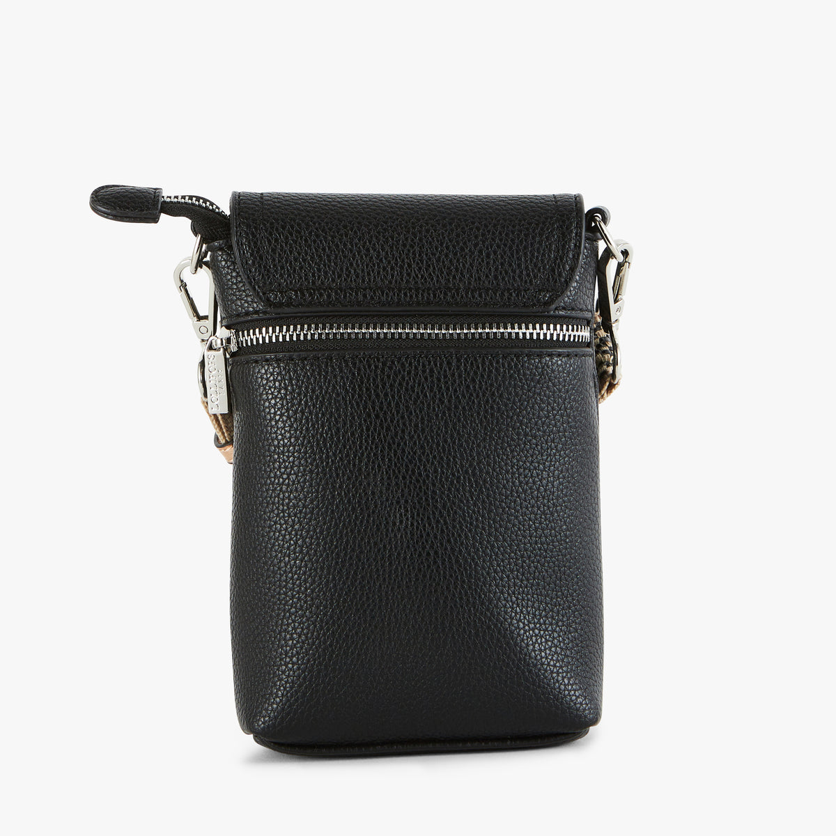 Pochette de téléphone noir Pema