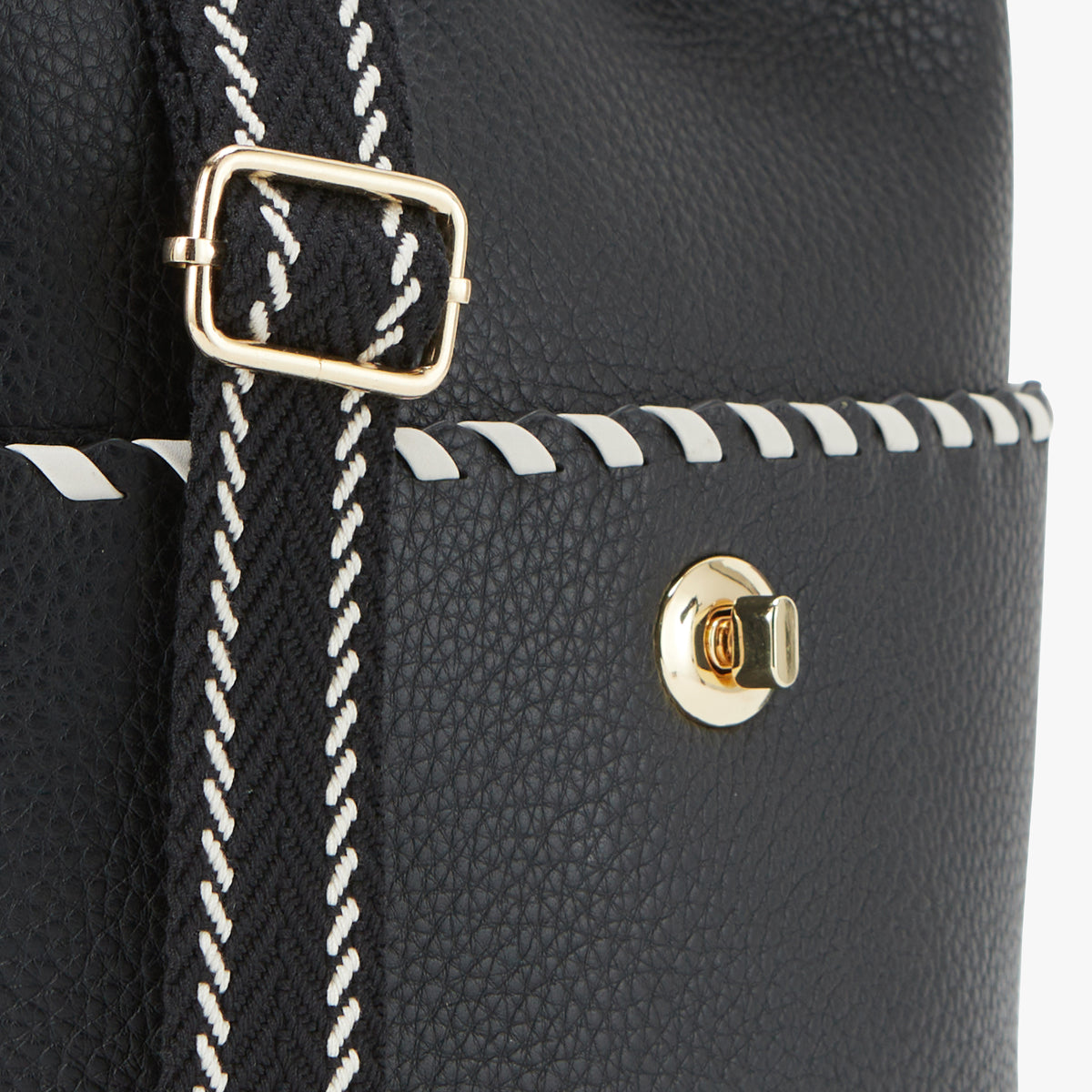 Sac Seau noir Pivoine