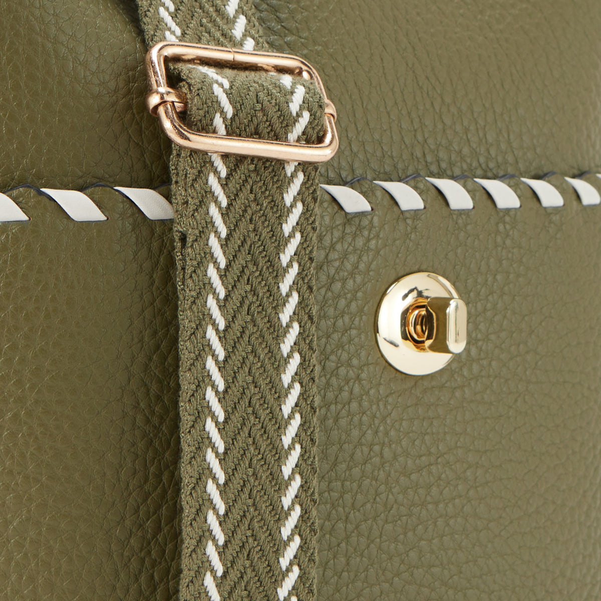 Sac Seau kaki Pivoine