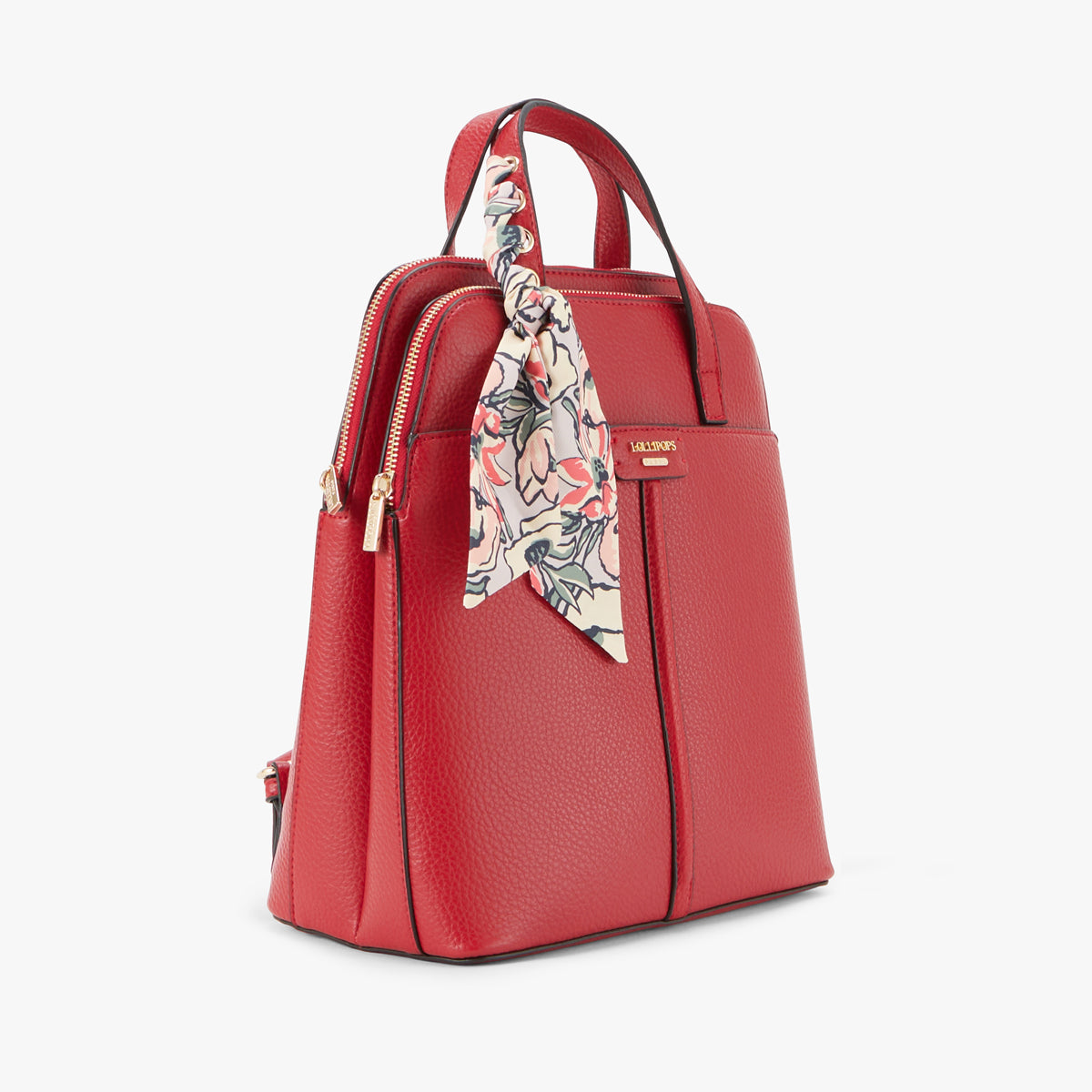 Grand sac à dos rouge Priska