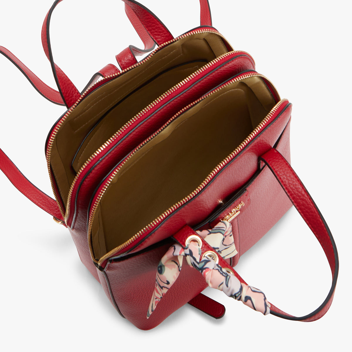 Grand sac à dos rouge Priska