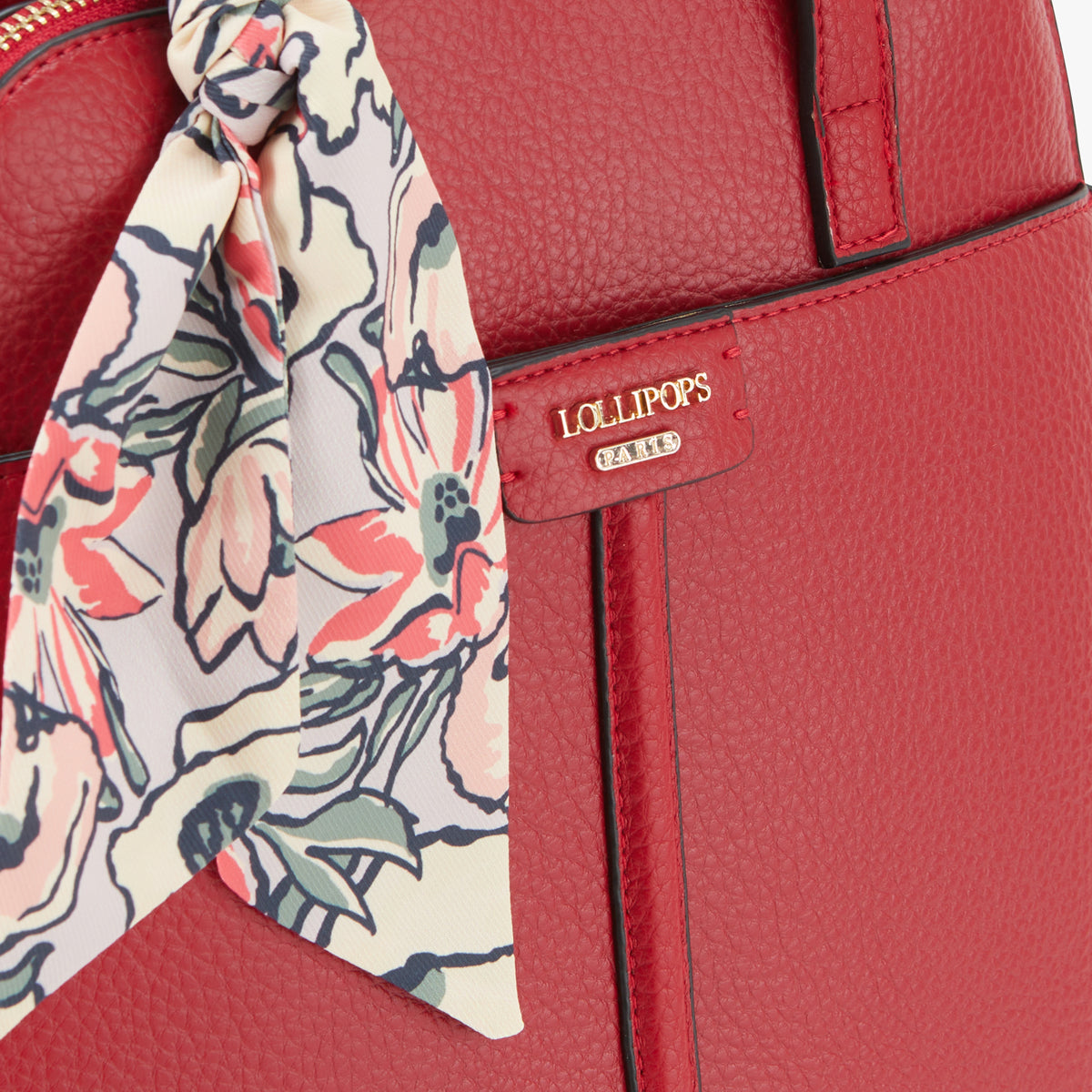 Grand sac à dos rouge Priska