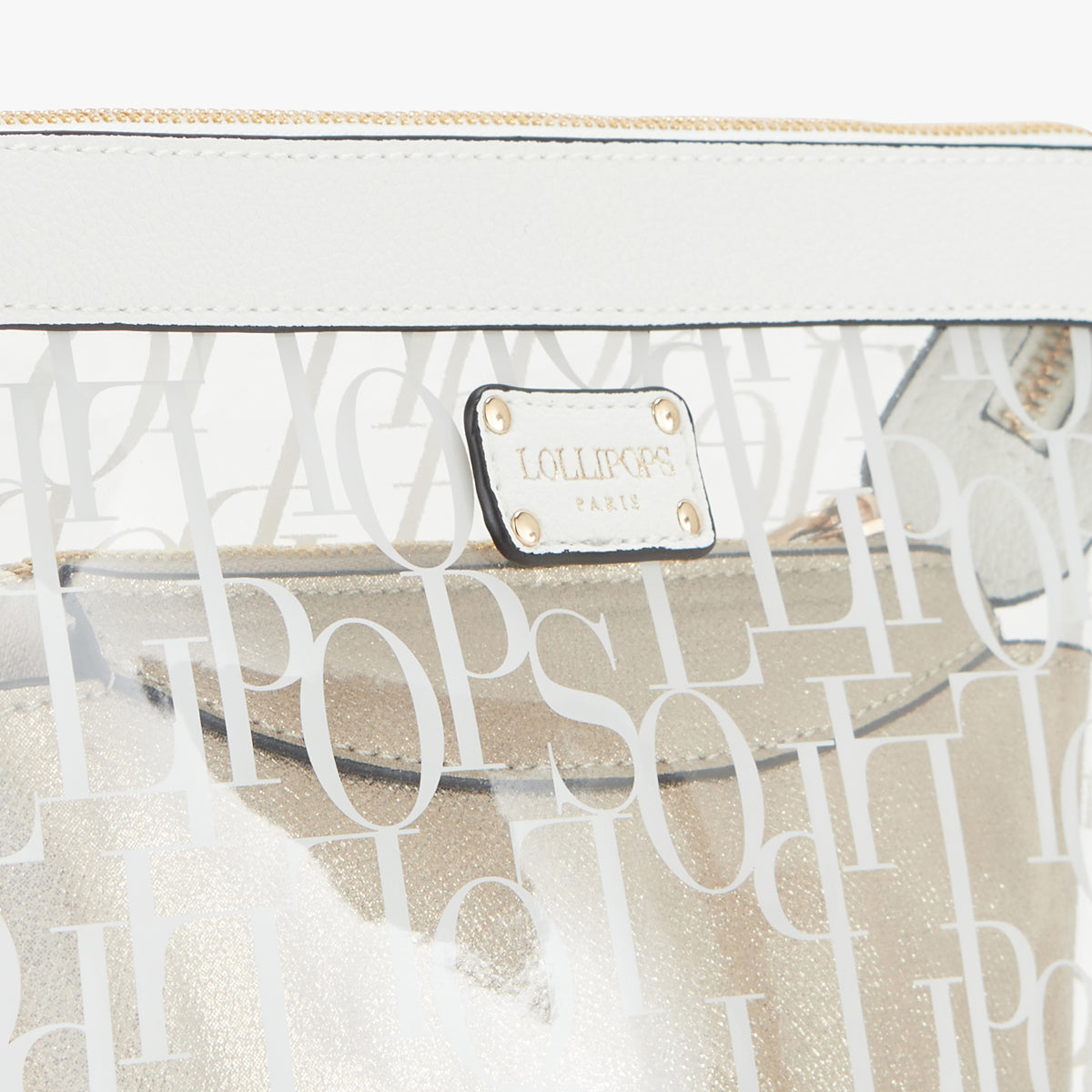 Trousse à maquillage blanche Pemala