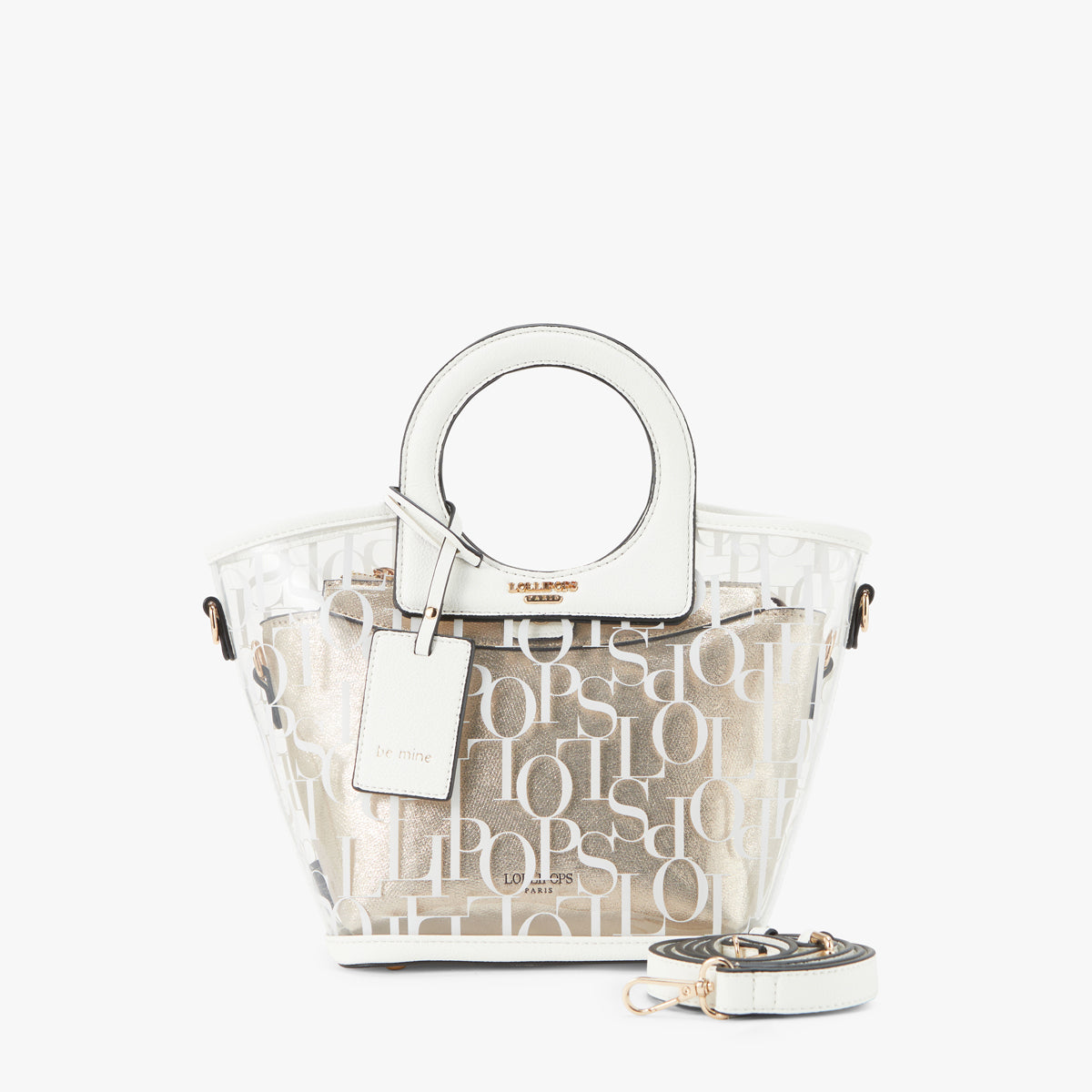 Sac shopper M blanc Pemala