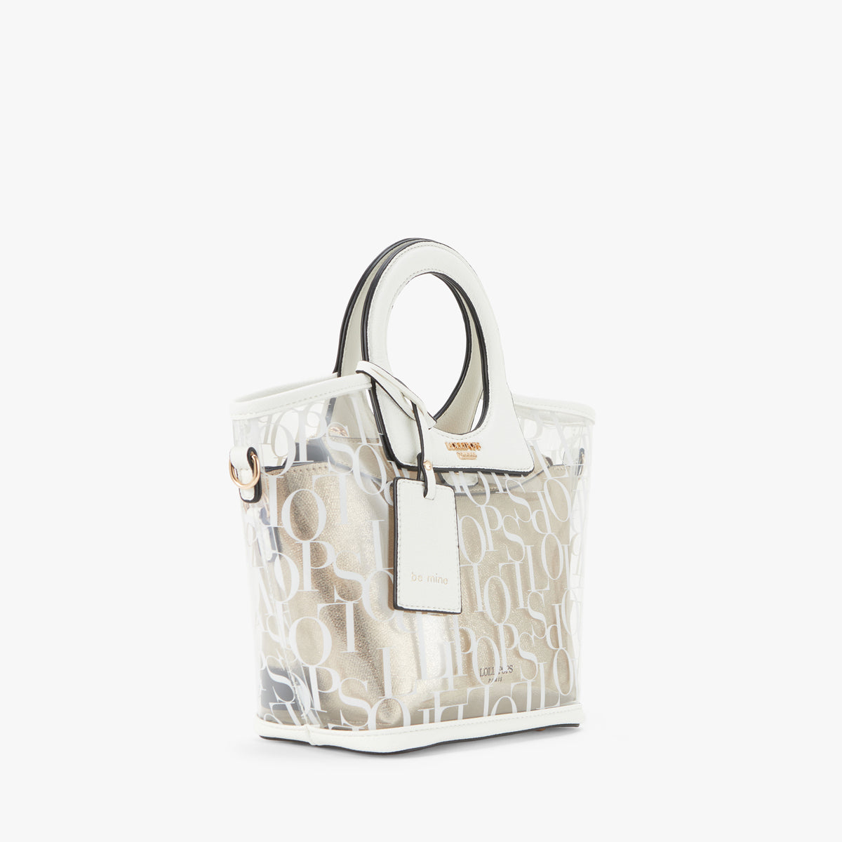 Sac shopper M blanc Pemala