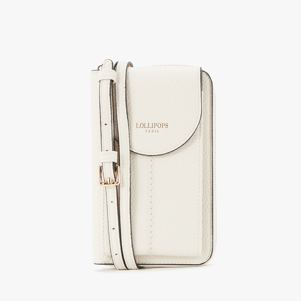 Pochette de téléphone blanc Patsy