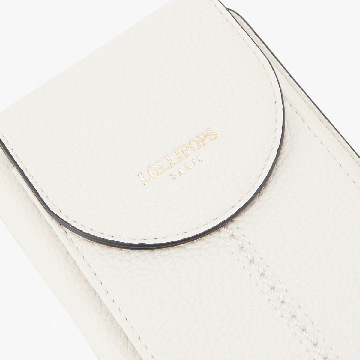 Pochette de téléphone blanc Patsy