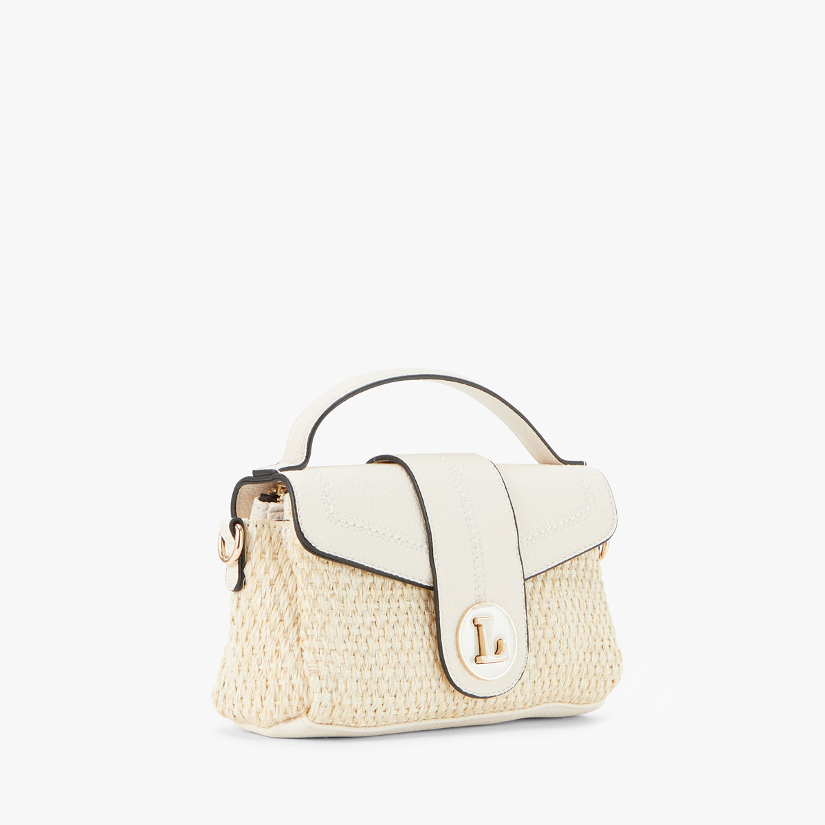 Petit sac porté épaule blanc Patsy