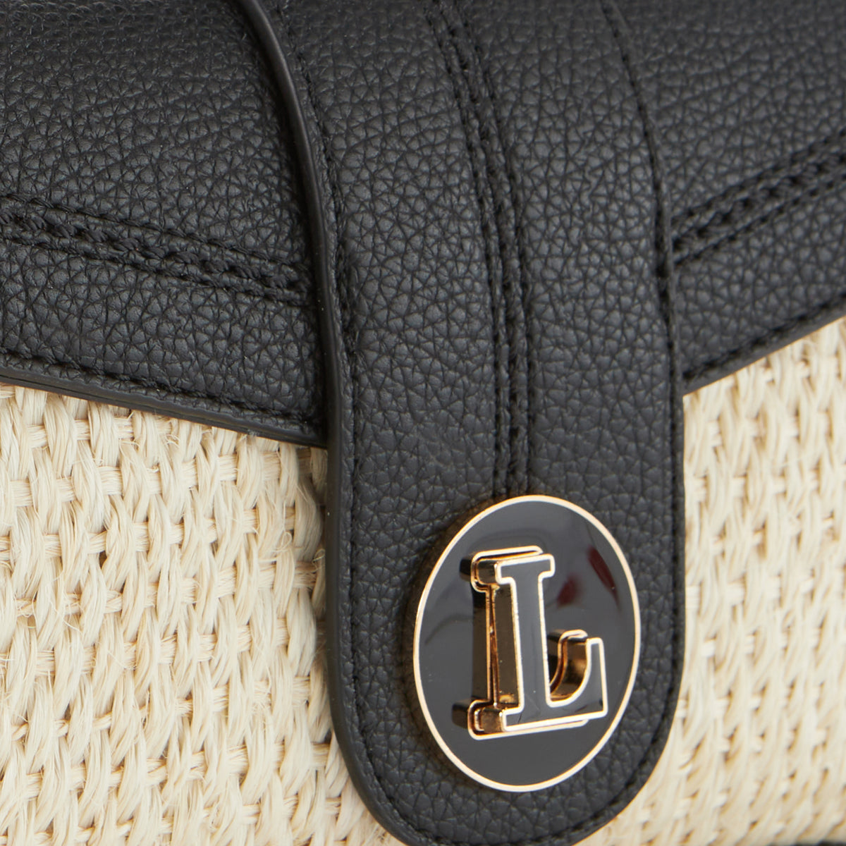 Petit sac porté épaule noir Patsy