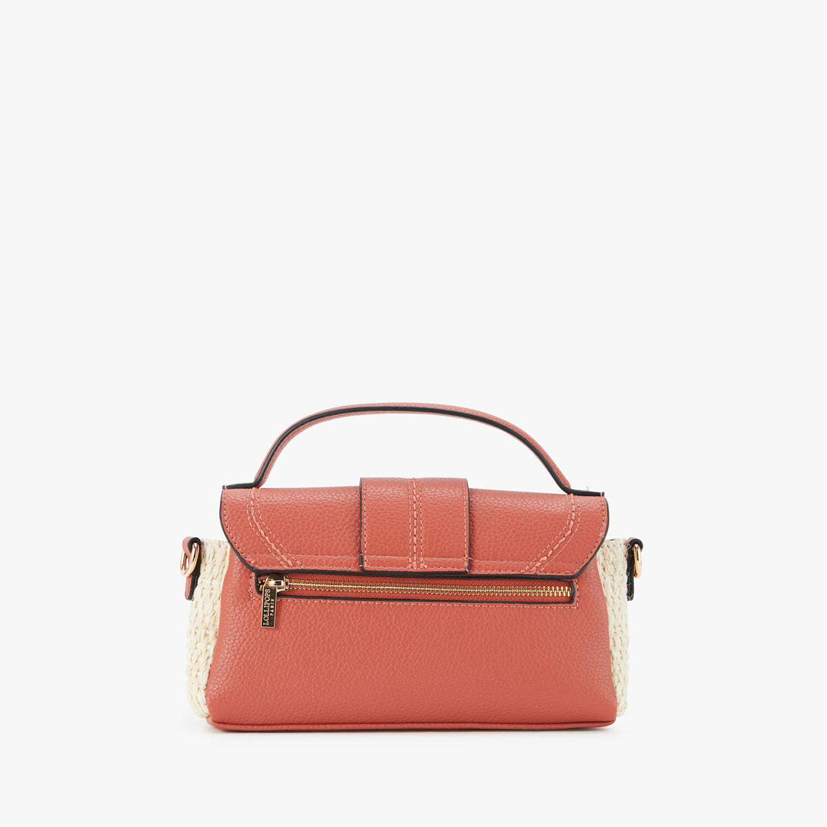 Petit sac porté épaule brique Patsy