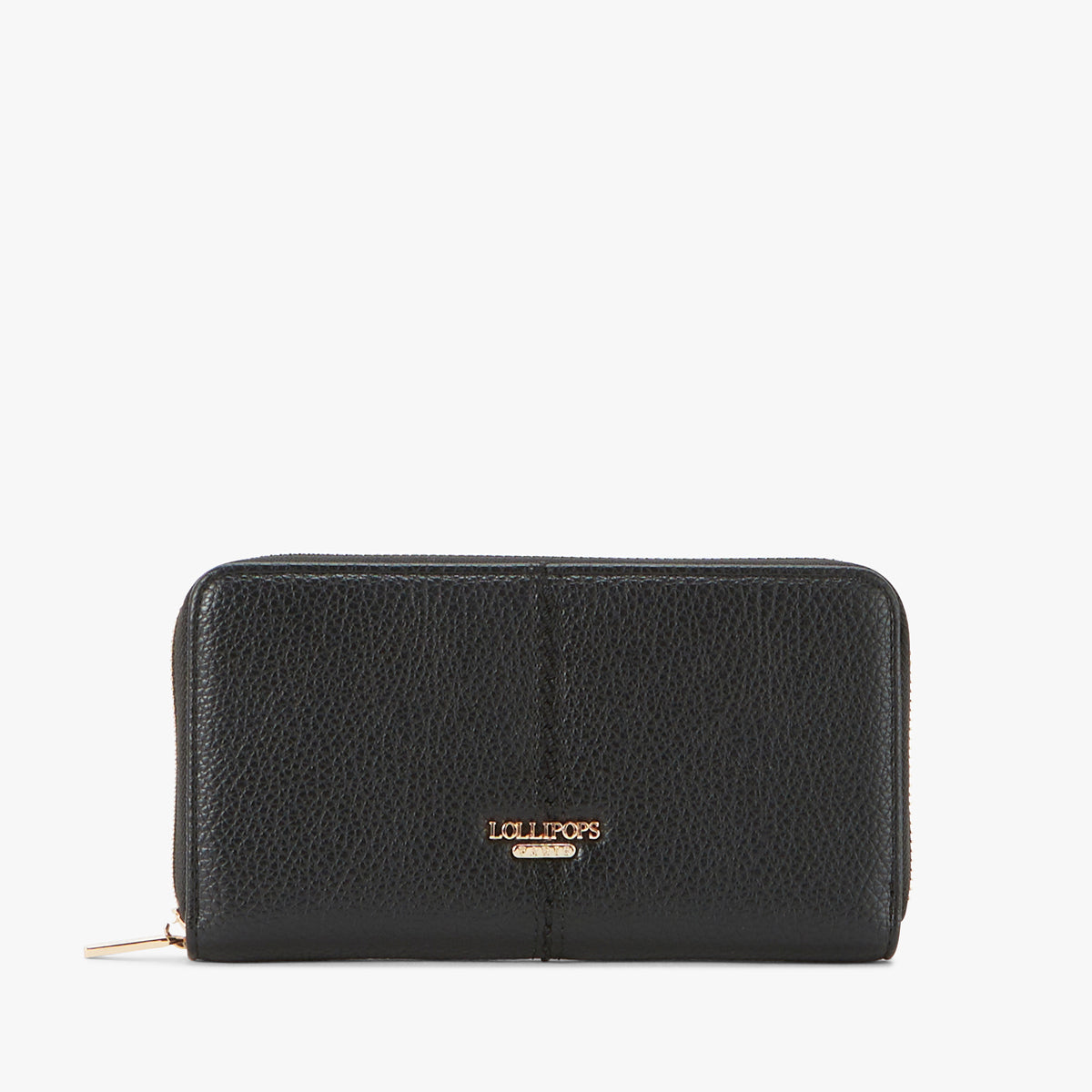 Grand portefeuille noir Patsy