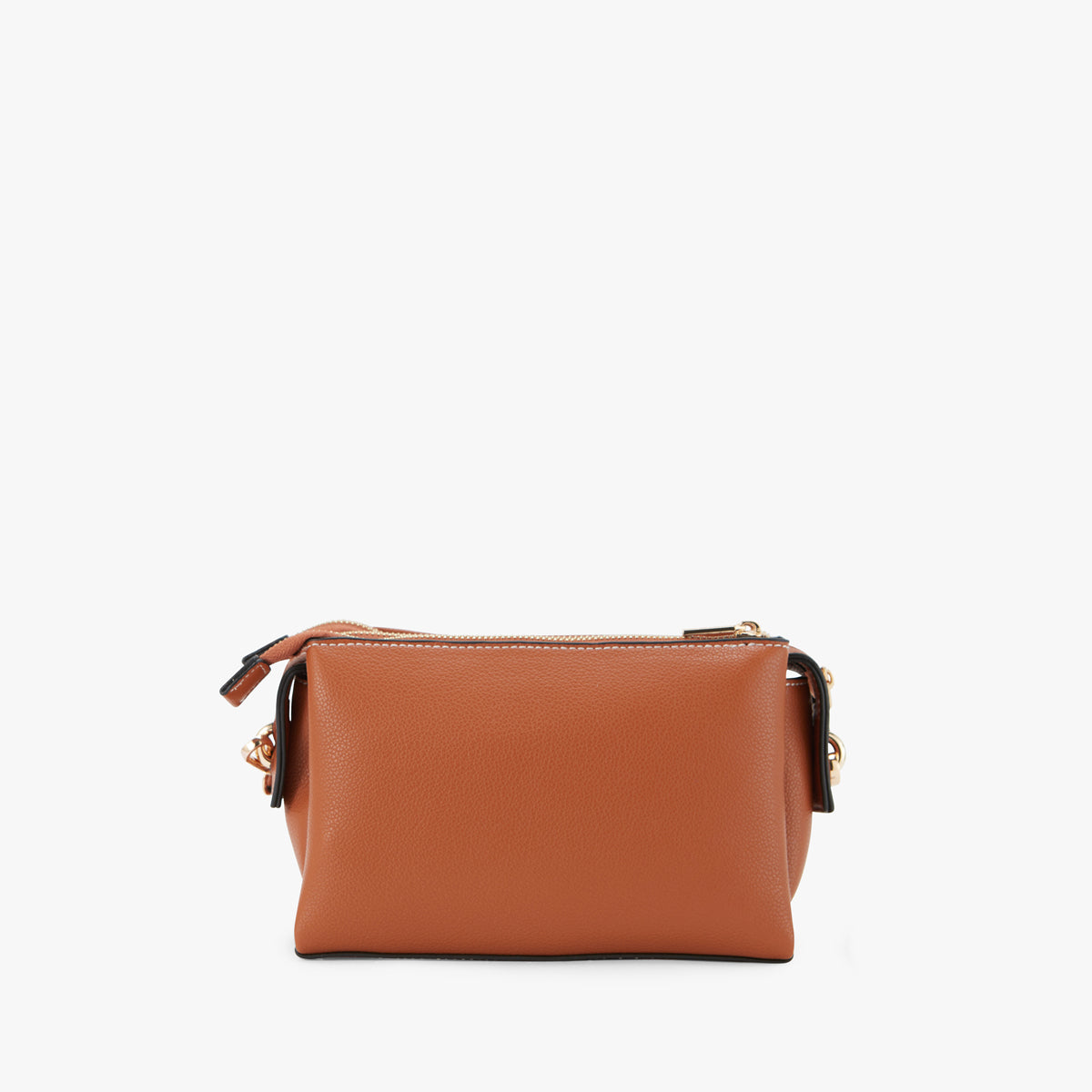 Sac multi poches camel Petula