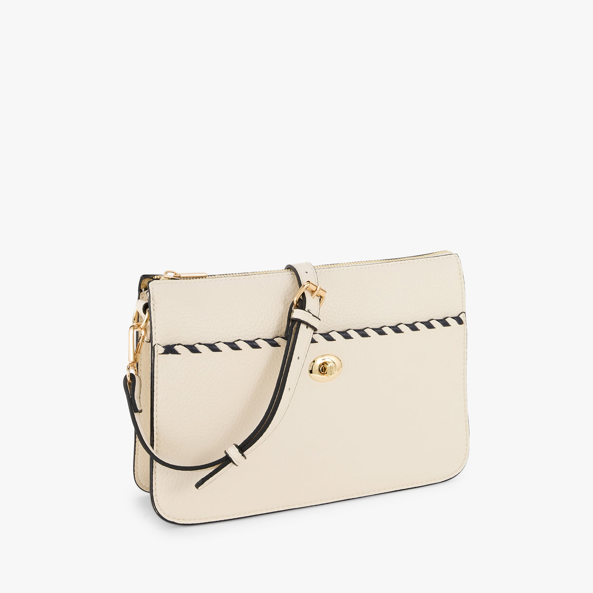 Sac multi poches blanc Pivoine