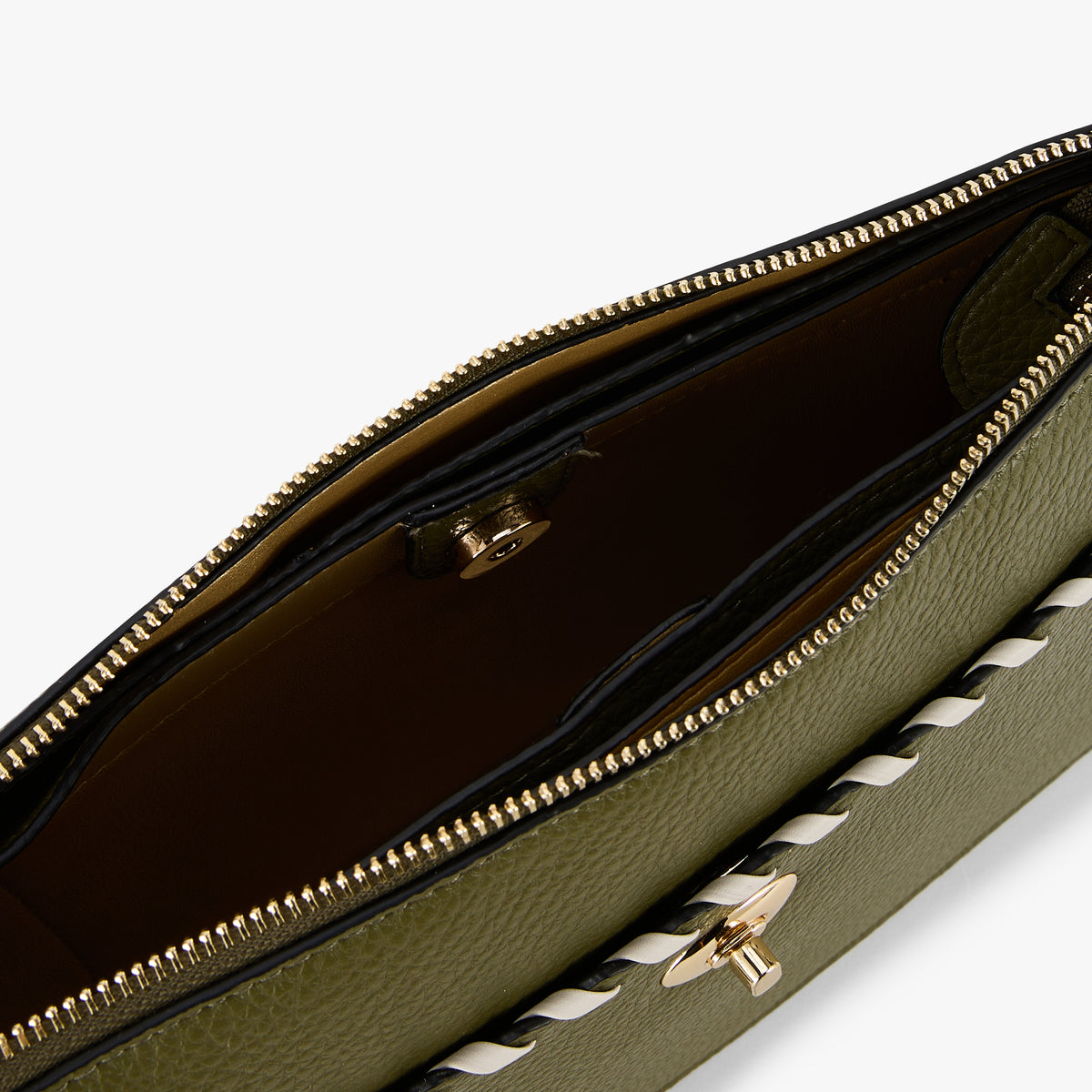 Sac multi poches kaki Pivoine