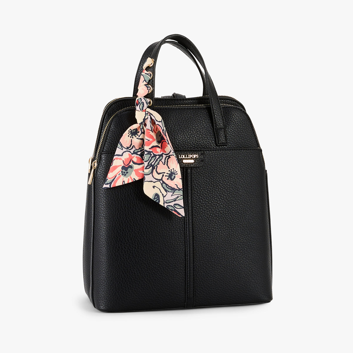 Grand sac à dos noir Priska