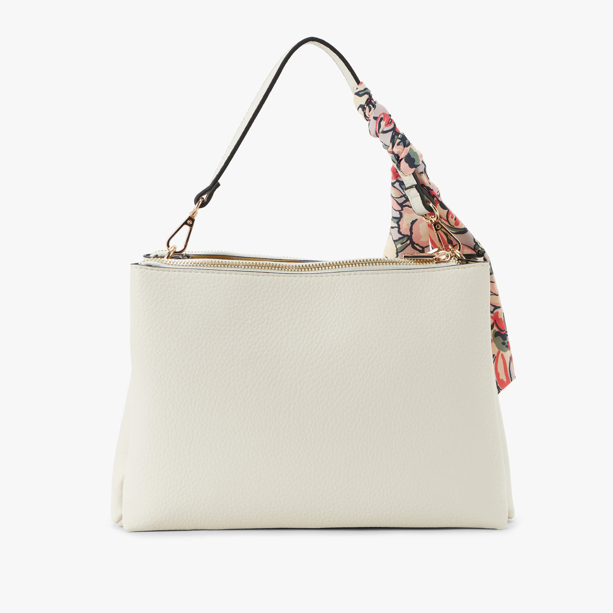 Grand sac multi poches blanc Priska