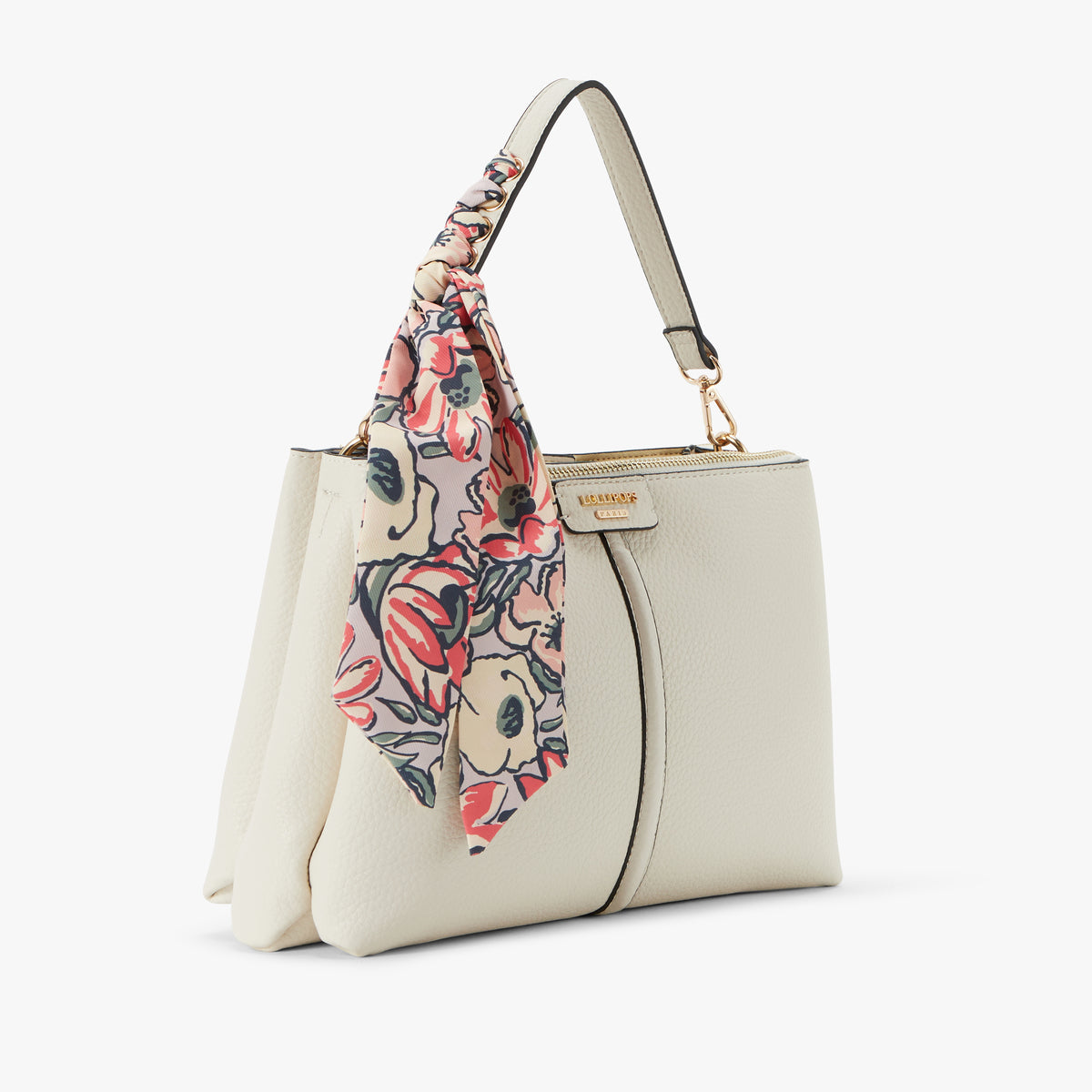 Grand sac multi poches blanc Priska