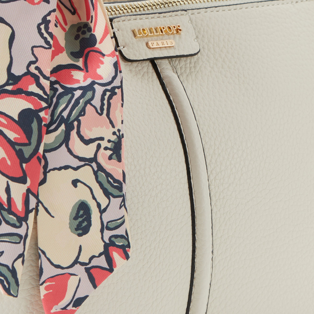 Grand sac multi poches blanc Priska