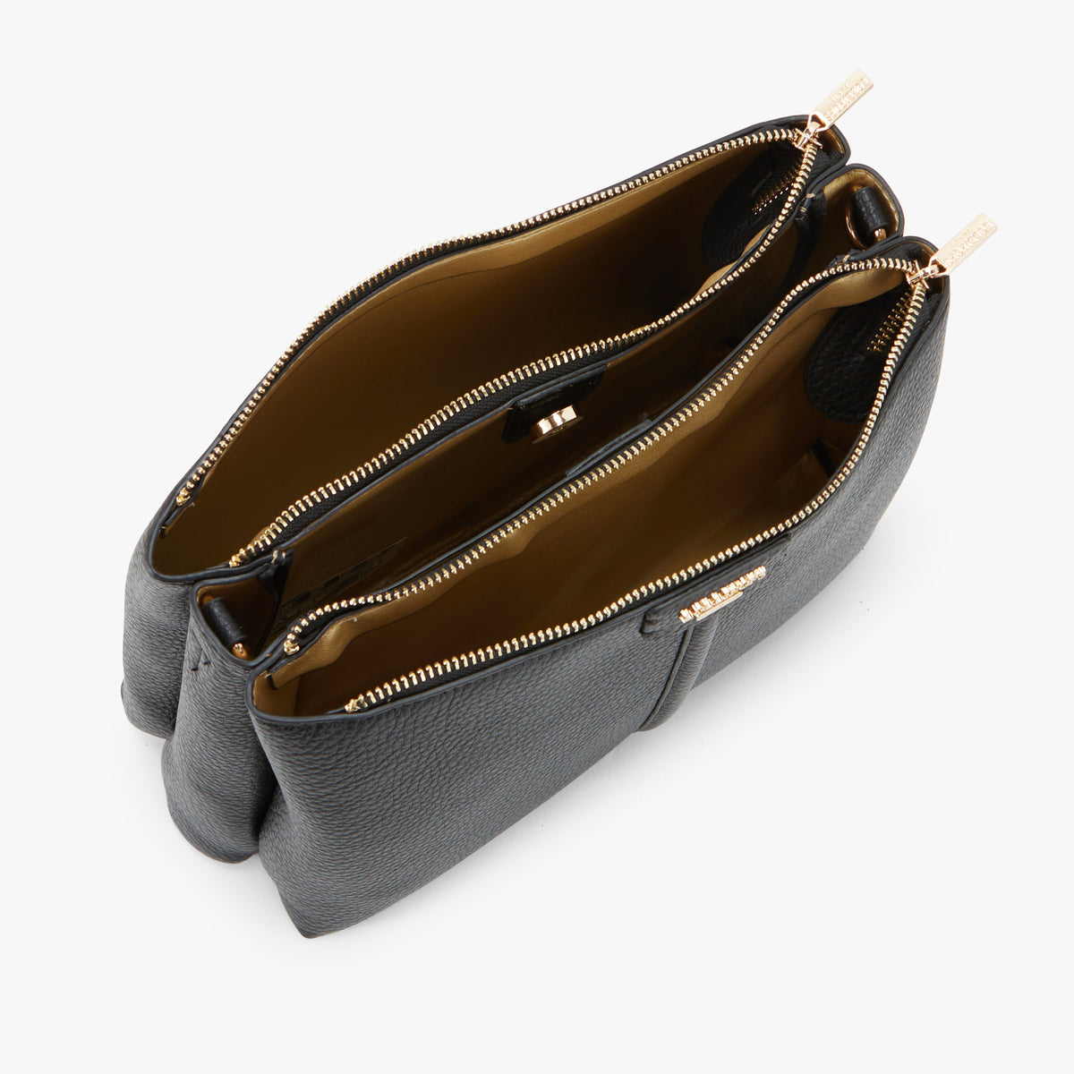 Grand sac multi poches noir Priska