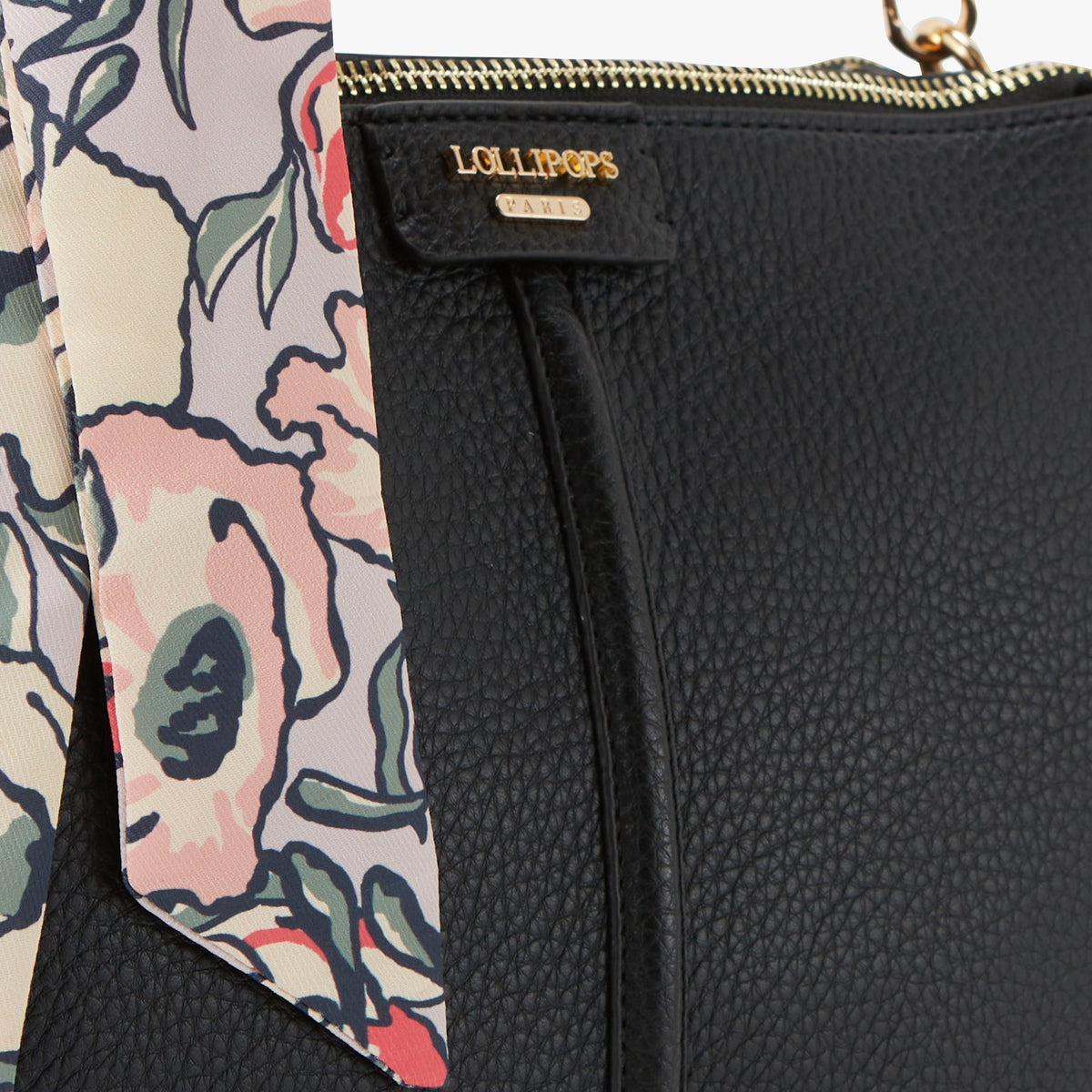 Grand sac multi poches noir Priska